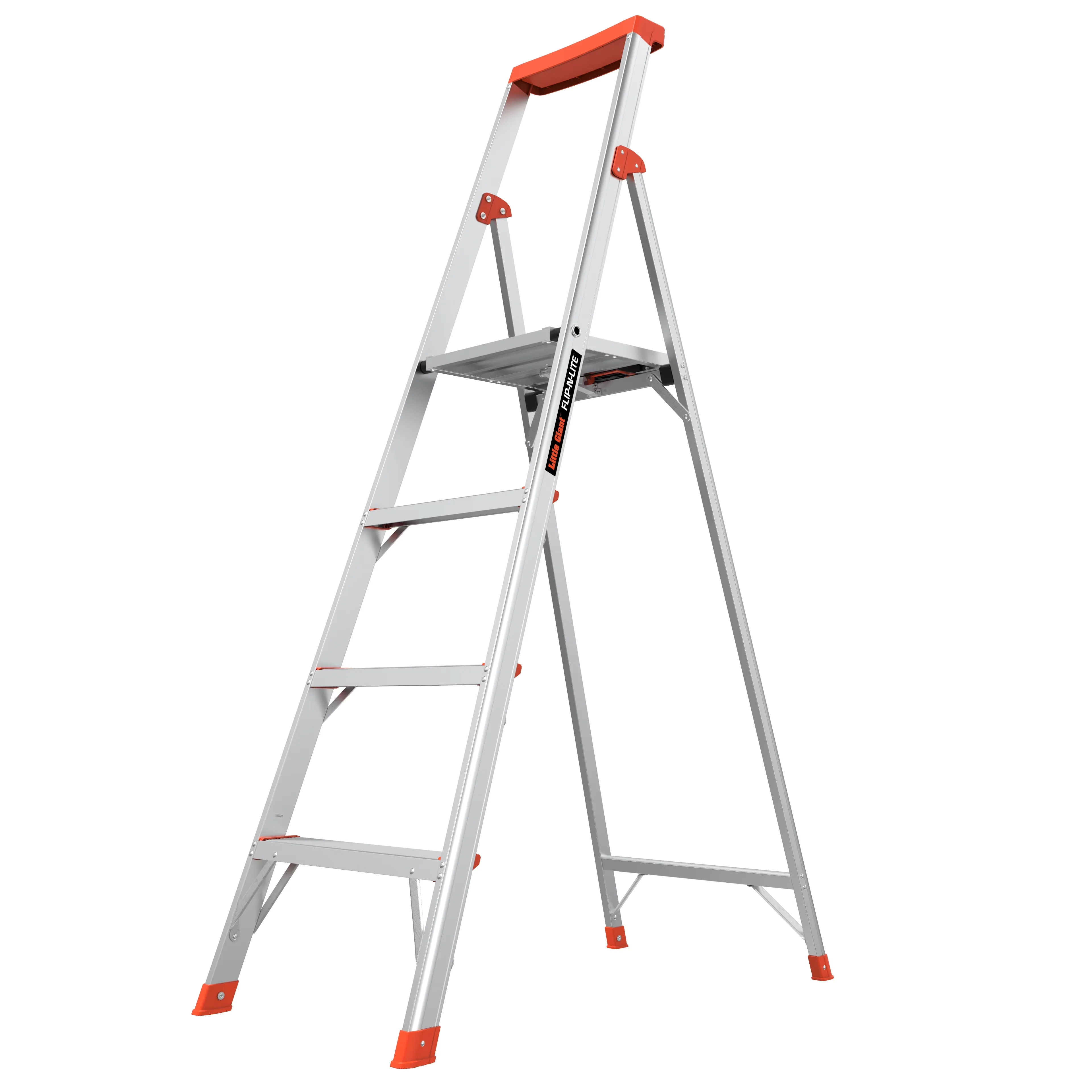 Ladders And Step Stool Innovative with Telescoping, Specifications: - Aluminum Model B3D4FA