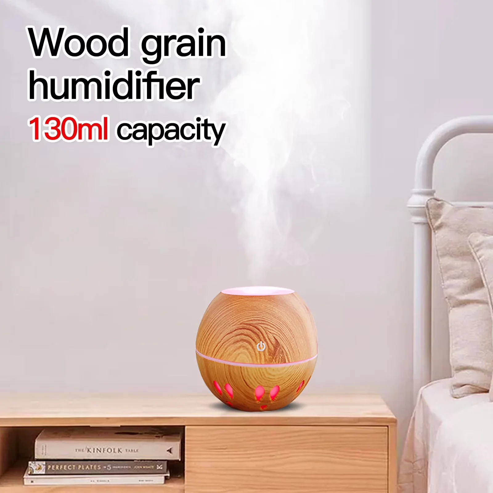 Professional Humidifier with LED - Gold Cool - Built to Last Model DD104E