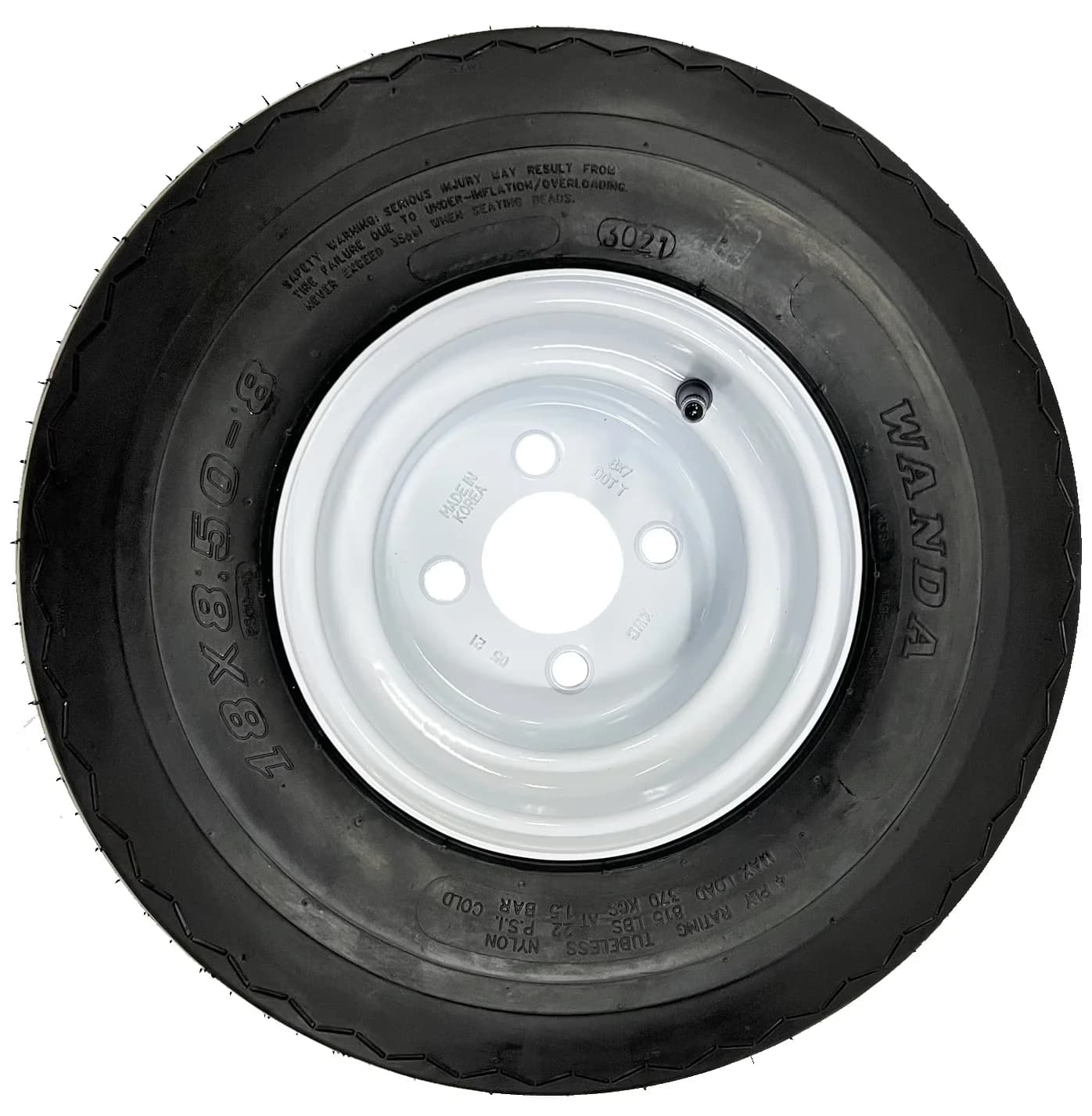 Innovative Golf Cart Tire with Tire Size: 18-8.50-8 Load Range: B - Stainless&Nbsp;Steel Model 7FD7B5