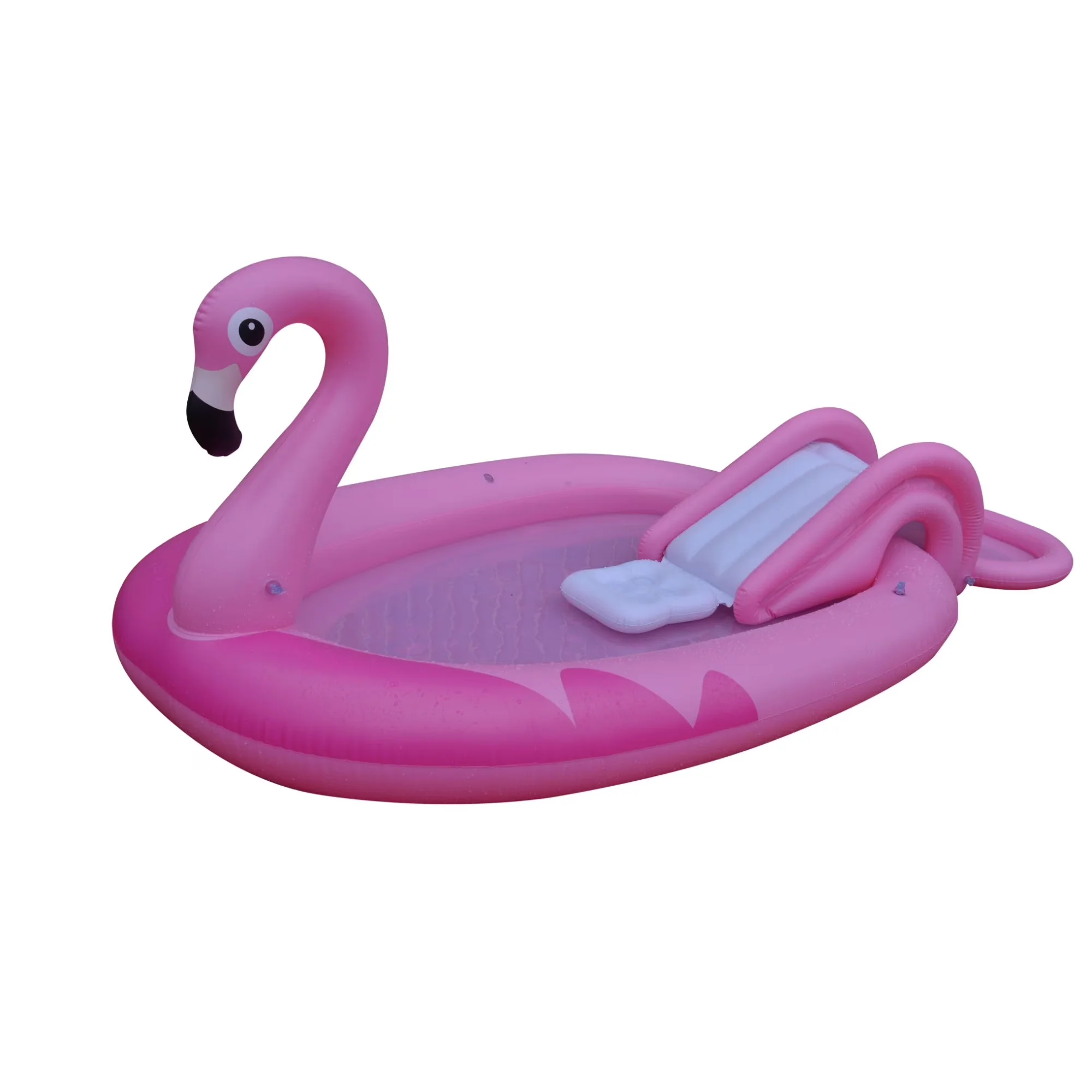 Quality Inflatable Pool with Water capacity: 29 gallons, 83" Pink Flamingo Kiddie - Pink Model 125205