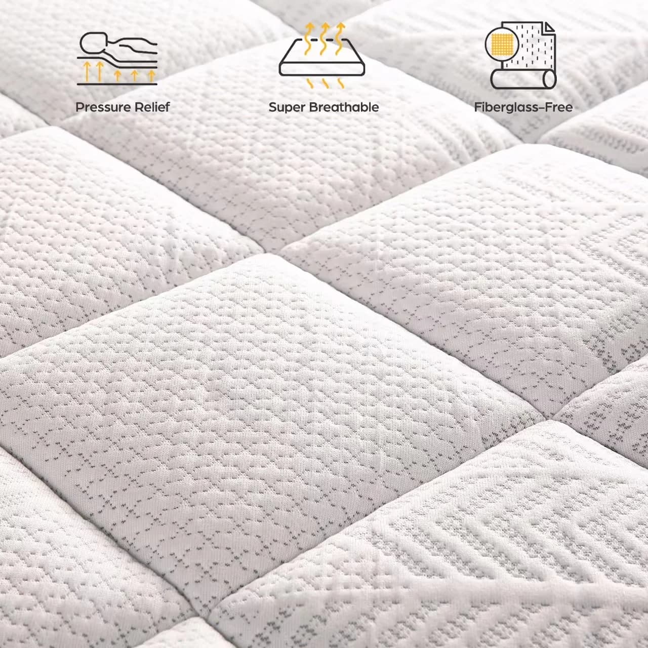 Mattresses Accessory Reliable with Hypoallergenic, Mattress-In-A-Box - Innerspring+Memory Foam Model 883FB9