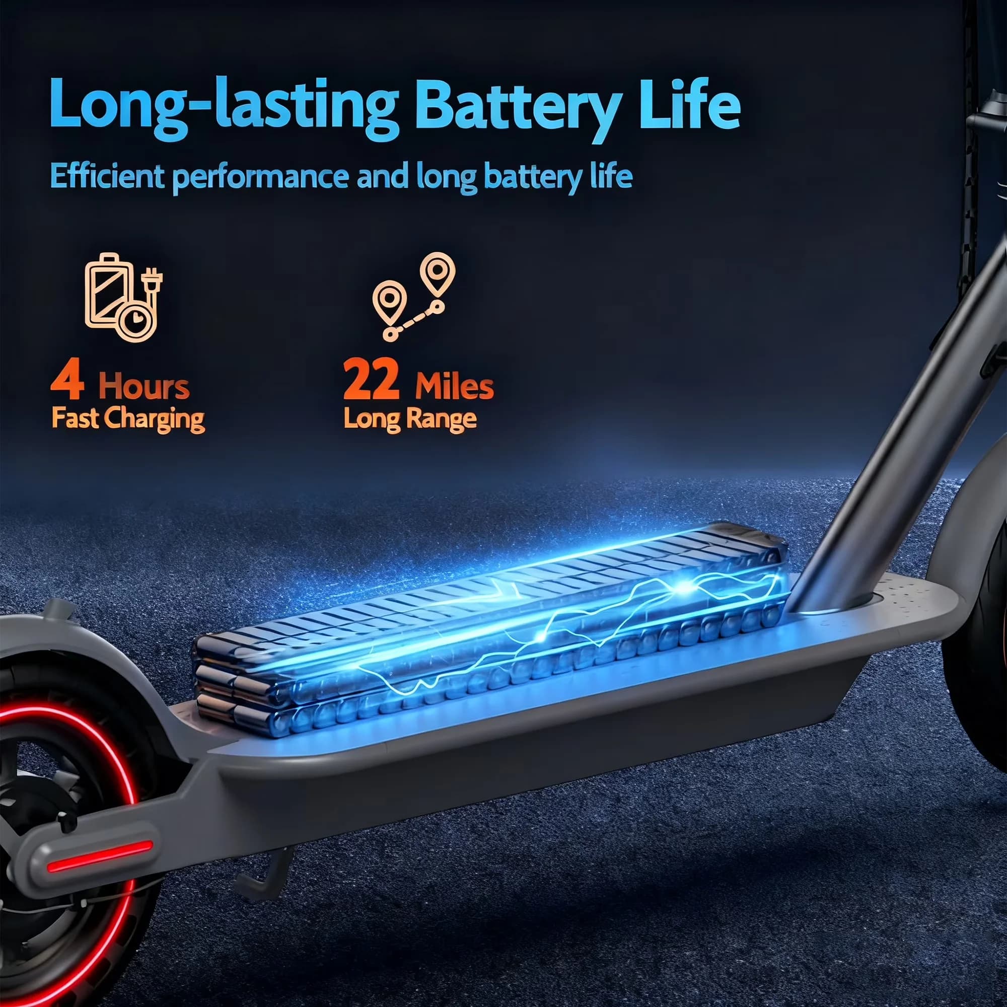 Scooter Innovative with 350W, Foldable, Ideal - Aluminum Alloy J078 - Quality Construction Model 34E362