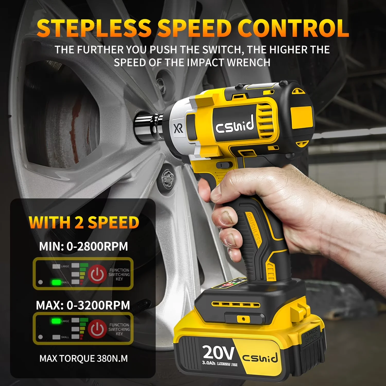 Quality Air Tools Compressor with Battery, 20V, Ergonomic Design - Industrial Grade Model 0400B4