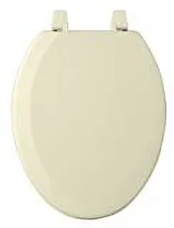 Compact Toilet Seats And Lid with Easy To Clean, Adjustable Seat - Wood Black Model 44A43B