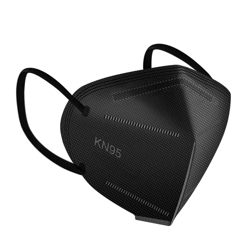 Compact Protective Equipment with Protective, Breathable, 50-Pack - Black One Size Model 45284B