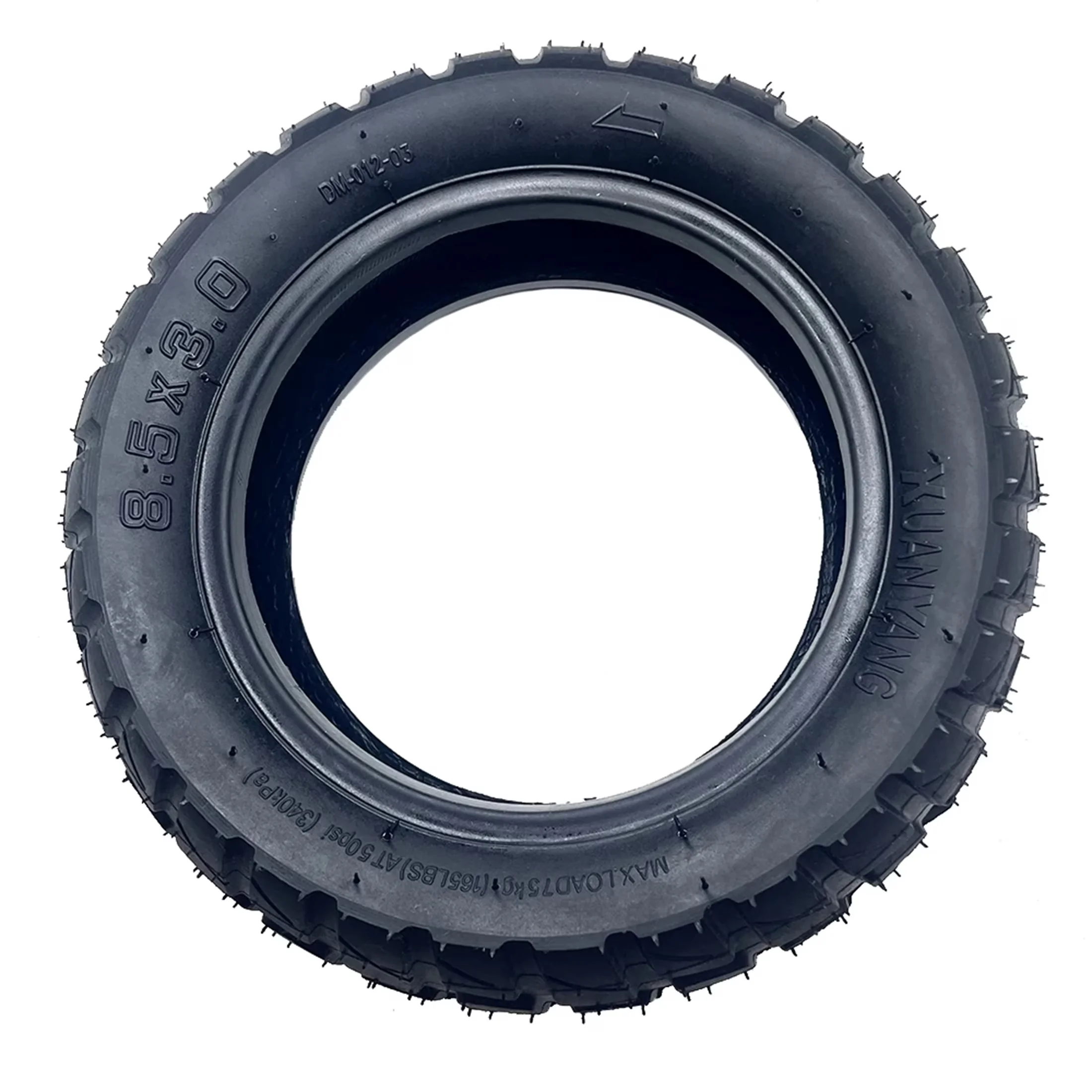 Essential Motor Home And Rv Tire with Durable Construction, 8.5x3.0 Off-Road Tyre Inner Outer Tube - Model 8E03DC
