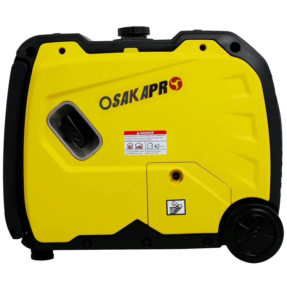 Modern Generator with 4500W, Overload Protection, Foldable Handle With Wheel - Model 3CA46D