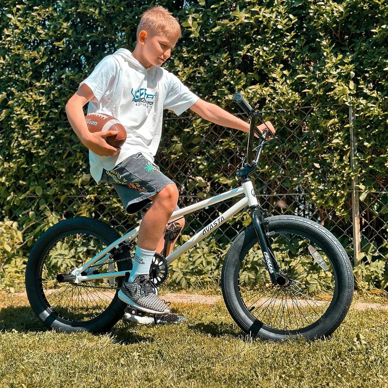 Kids Bike Durable with Adjustable Seat Height, Adjustable Handlebar Height - Red Model 0C5167
