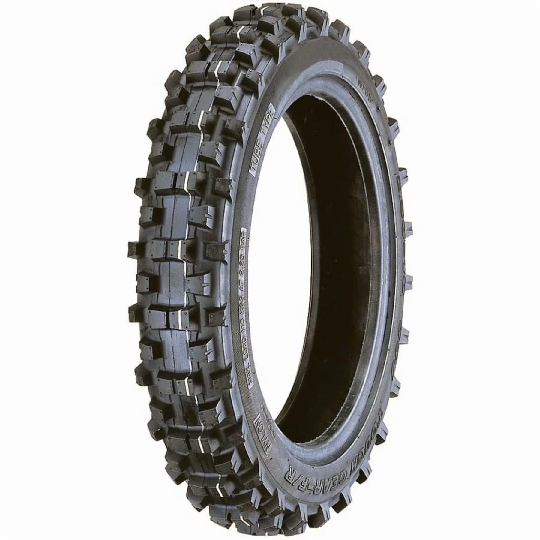 Professional Motorcycle Tire with Durable Construction, Soft/Intermediate Terrain Rear, 51M - Model 63B793