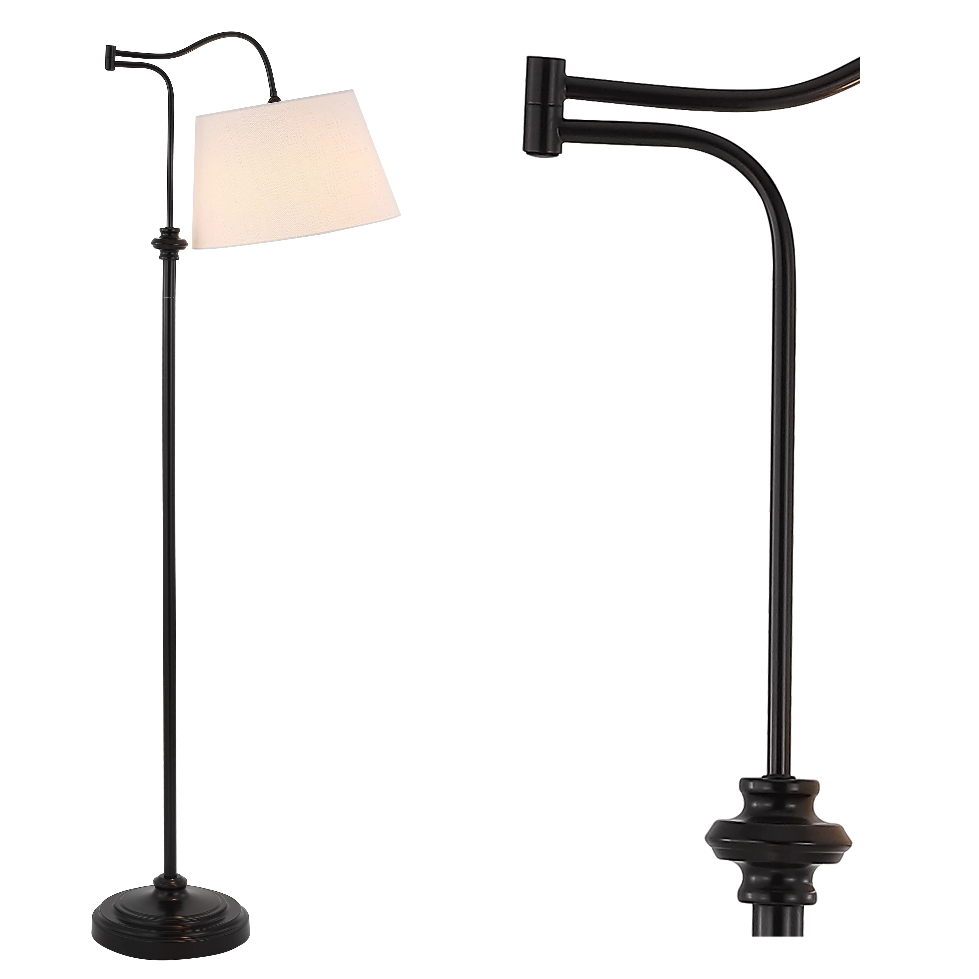 Professional Floor Lamp with LED, Energy Efficient, Oil Rubbed Bronze - Iron Black Model 81D169