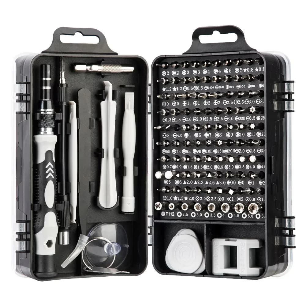 Hand Tool Set Professional with Precision, Magnetic, pry - Black Pp, Chromium Vanadium Steel Model F29C67