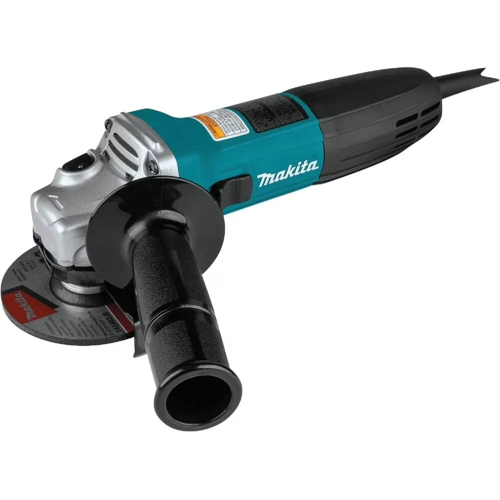 Innovative Woodworking with 4" Angle Grinder w/ Tool Case - Black - Compact and Portable Model A1F2F7