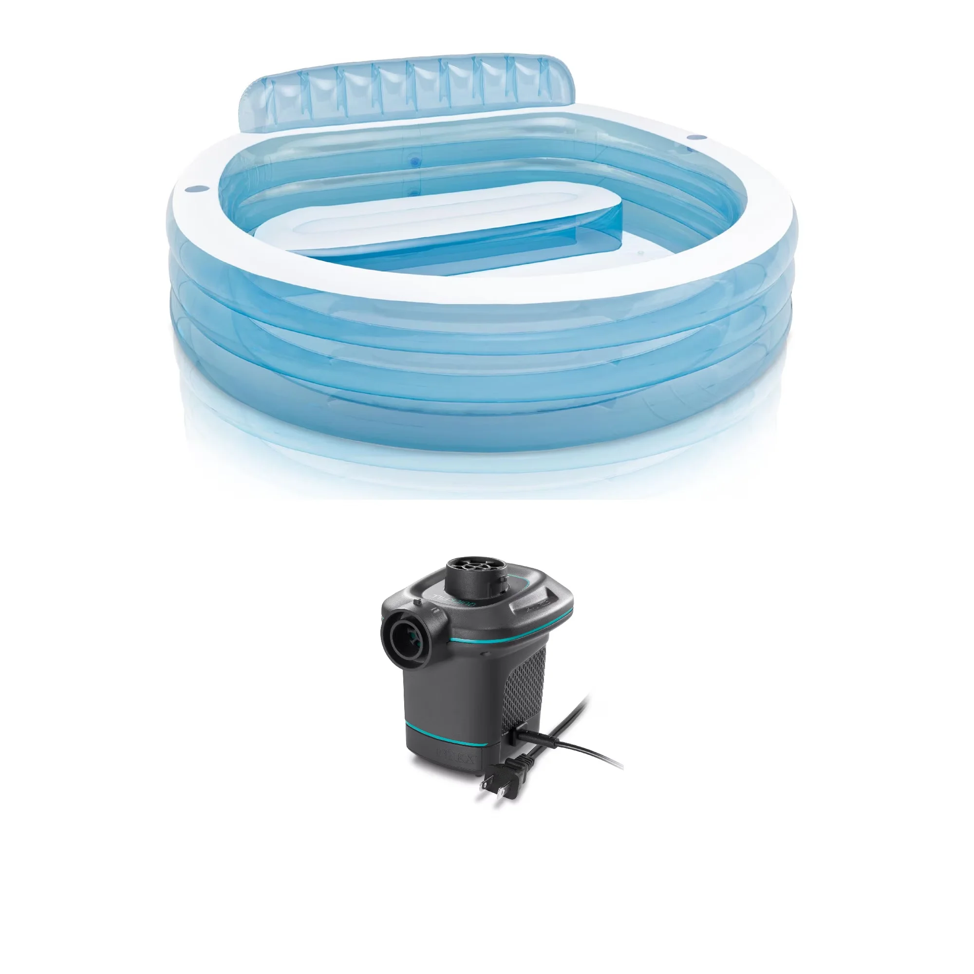 Professional Inflatable Pool - Blue Family - Premium Collection Model 82059B