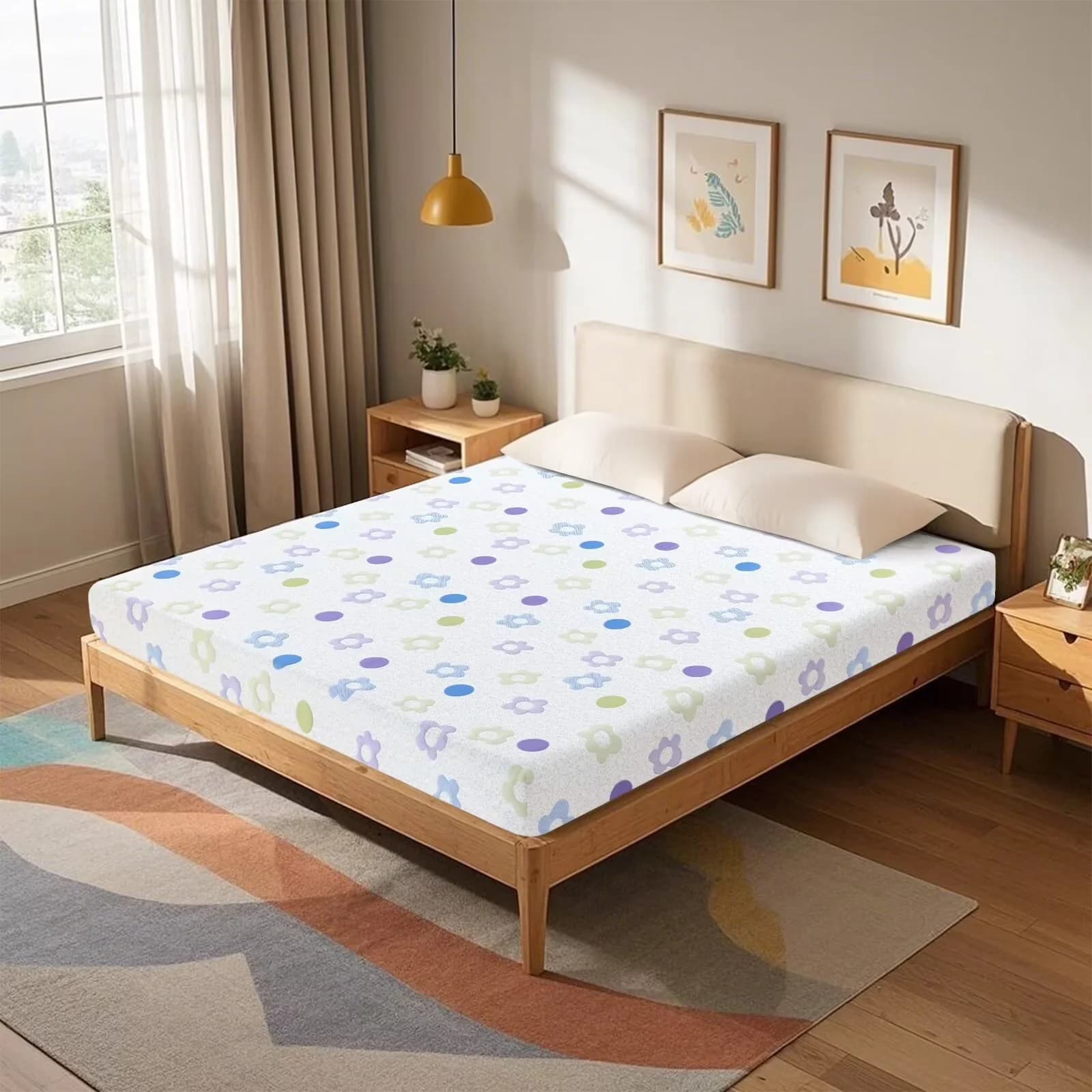 Mattresses Accessory Essential with Mattress-In-A-Box - White Memory Foam Model 836E32
