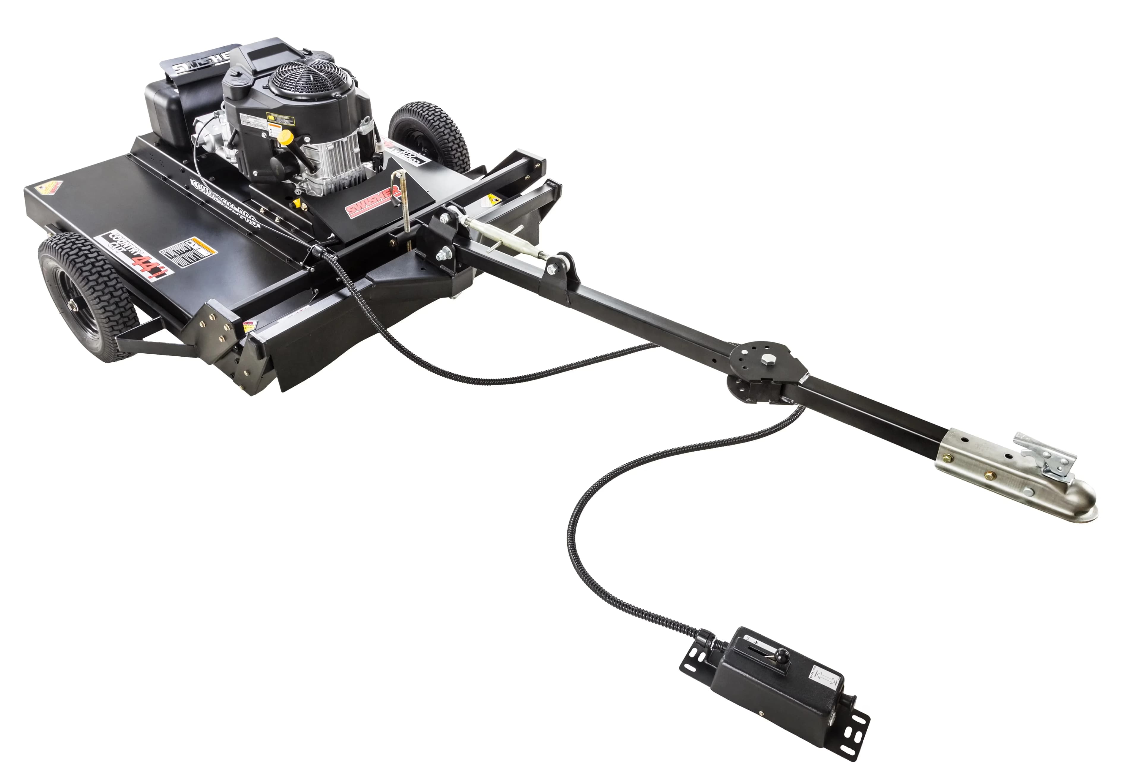 Professional Riding Lawn Mower with 12V, Remote operator control console - Steel Model 33C5D1