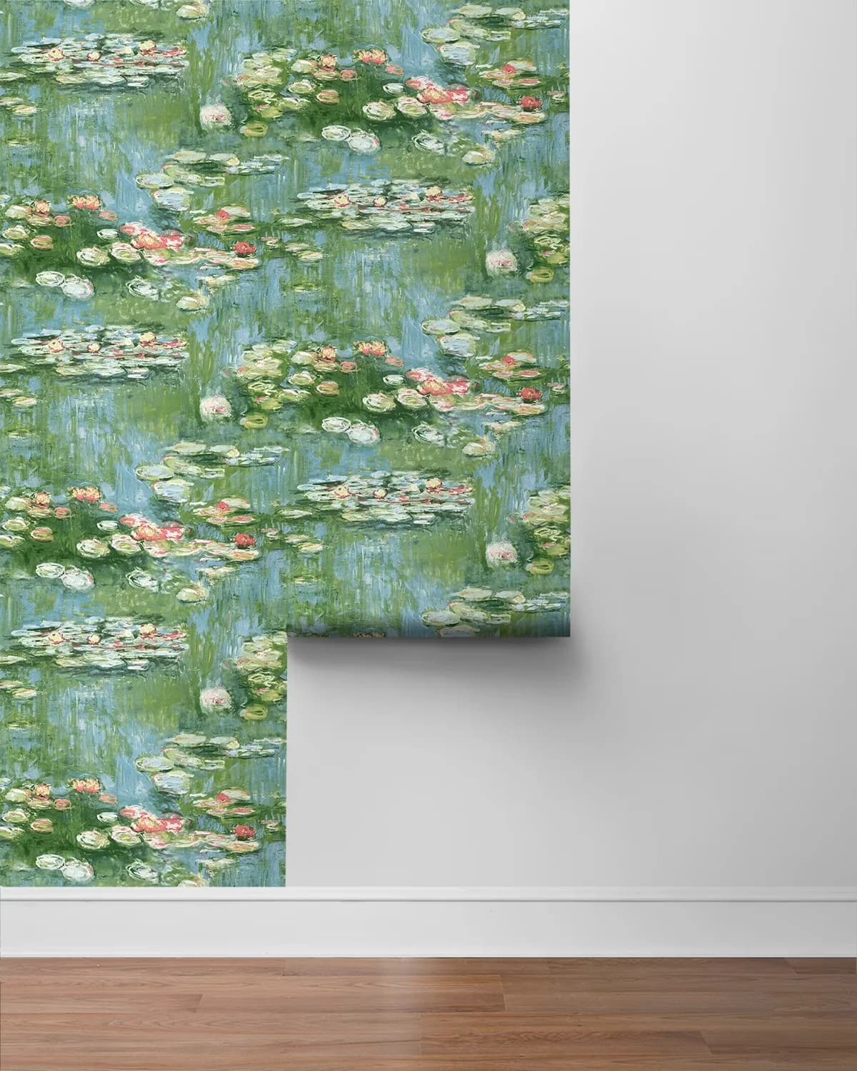 Wallpaper Sleek with Removable, Olive & Sky Blue - Self-Adhesive Vinyl Olive & Sky Blue Model 848673