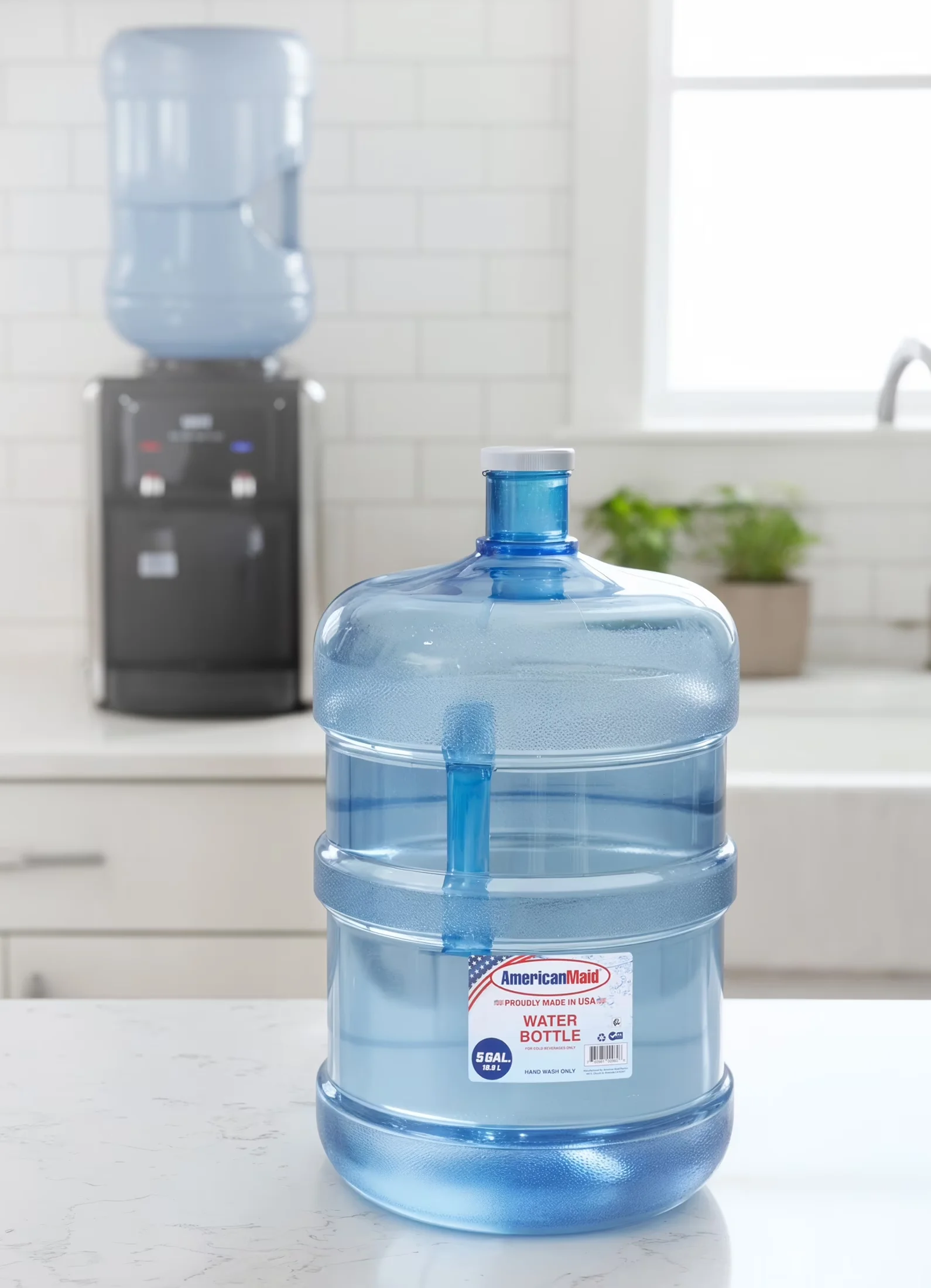 Water Filtration Durable with Leak Proof, Handle is easy to grip - Plastic Blue Model 0B0D7A