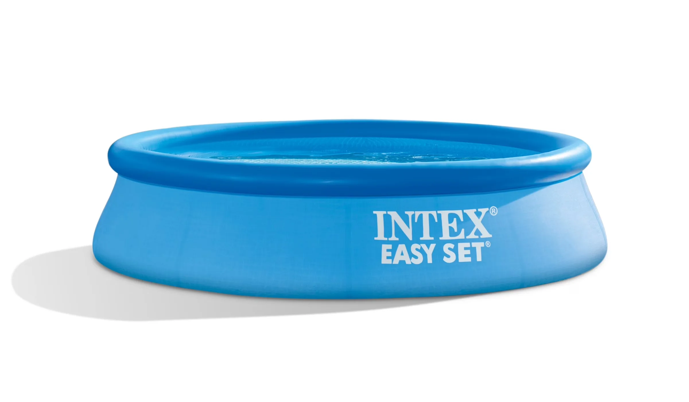 Classic Above Ground Pool with Puncture Resistant, Ready for water in 10 minutes or less, Filter Pump - Blue Model 264302