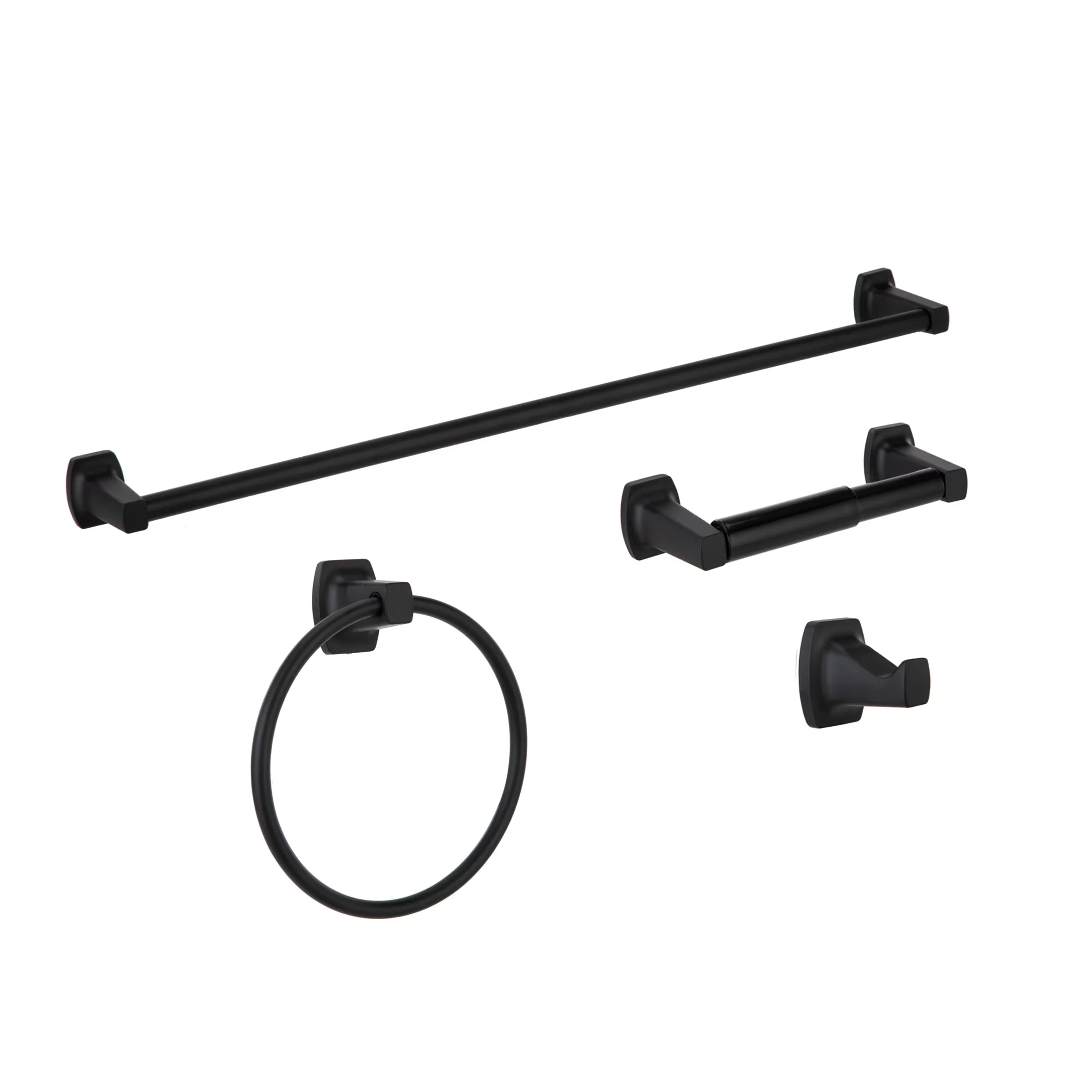 Sleek Hot Tub with Modern, Rust Resistant - Black Steel, Zinc Alloy, Pp Model 53D52D