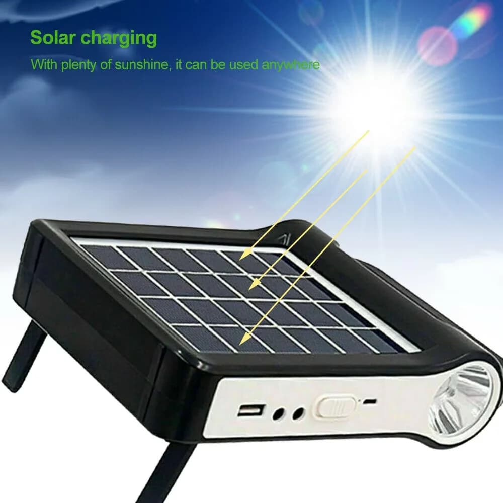Compact Generator with LED, 15W, 15W Solar - Standard Series Model F8391F