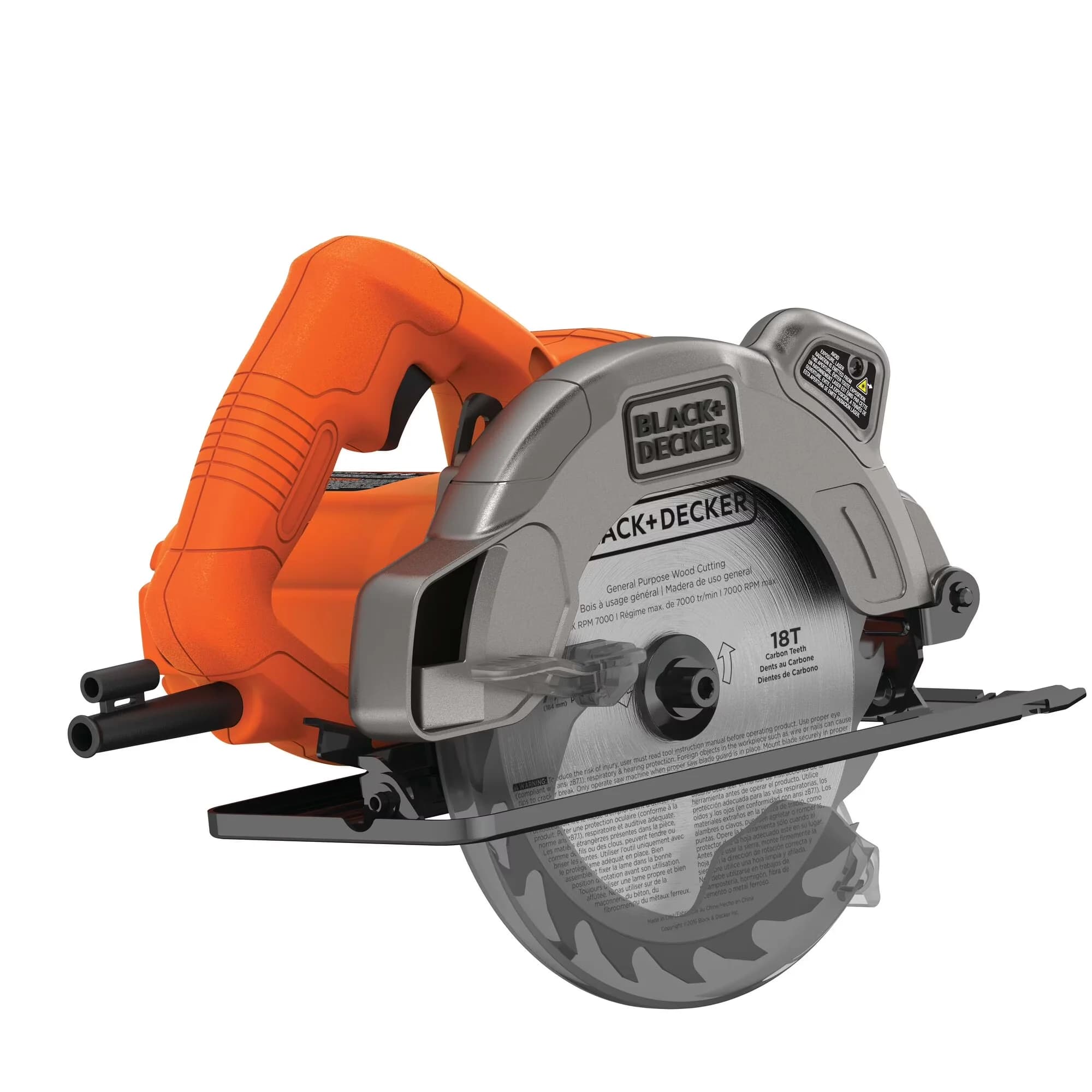 Power Saw Versatile with Ergonomic Design, Adjustable, 7-1/4-Inch Circular - Multicolor Model 30E8F6