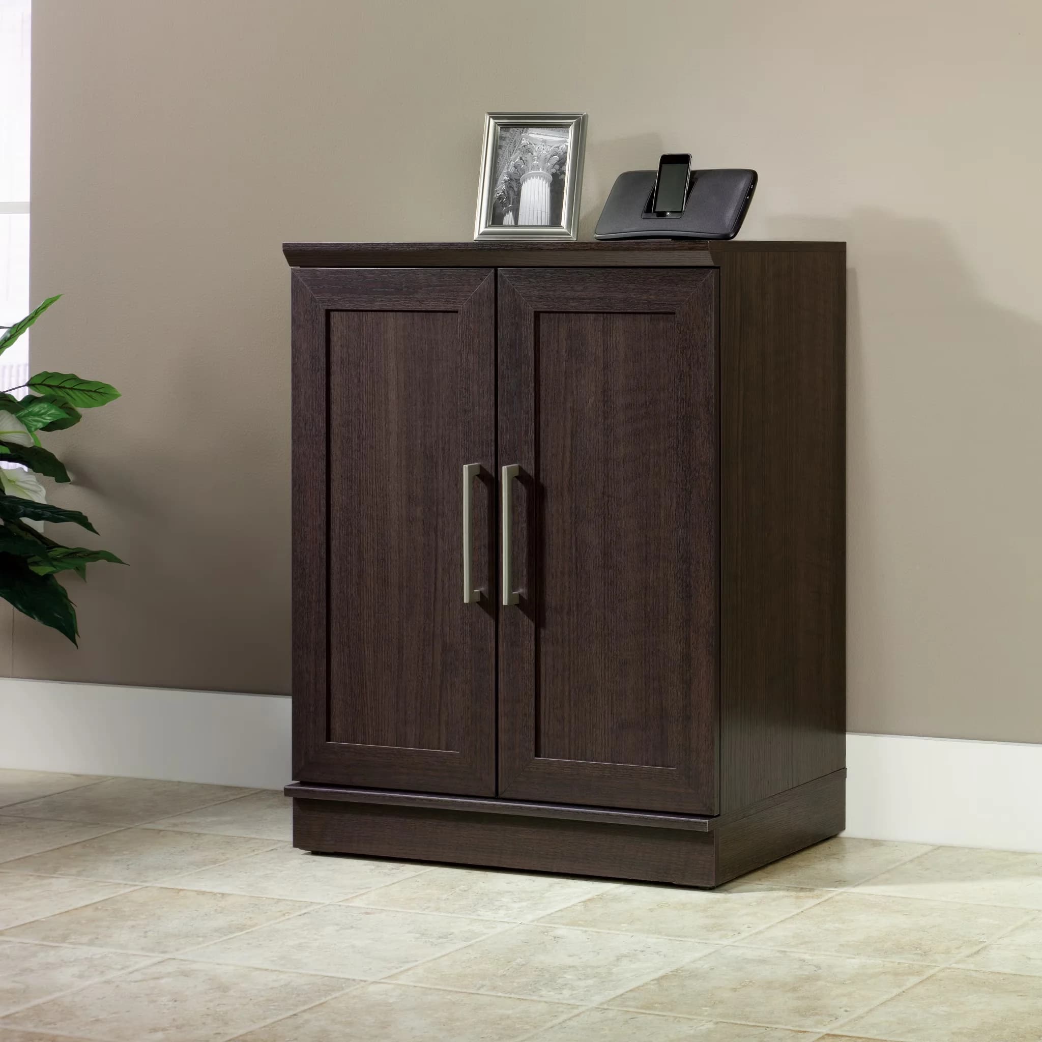 Essential Kitchen Renovation with Adjustable Shelves, Traditional - Brown Wood Composite Model 1FDAF1