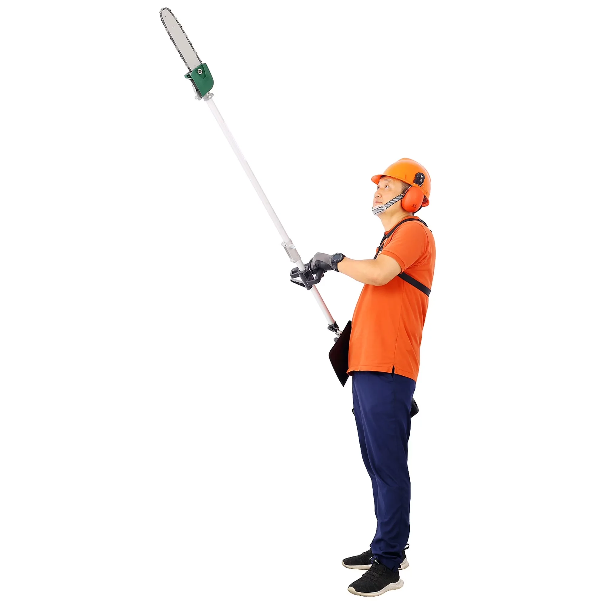 Professional String Trimmer with Attachment Capable, Start Type: Recoil Start, Hedge - Orange Model EB1219