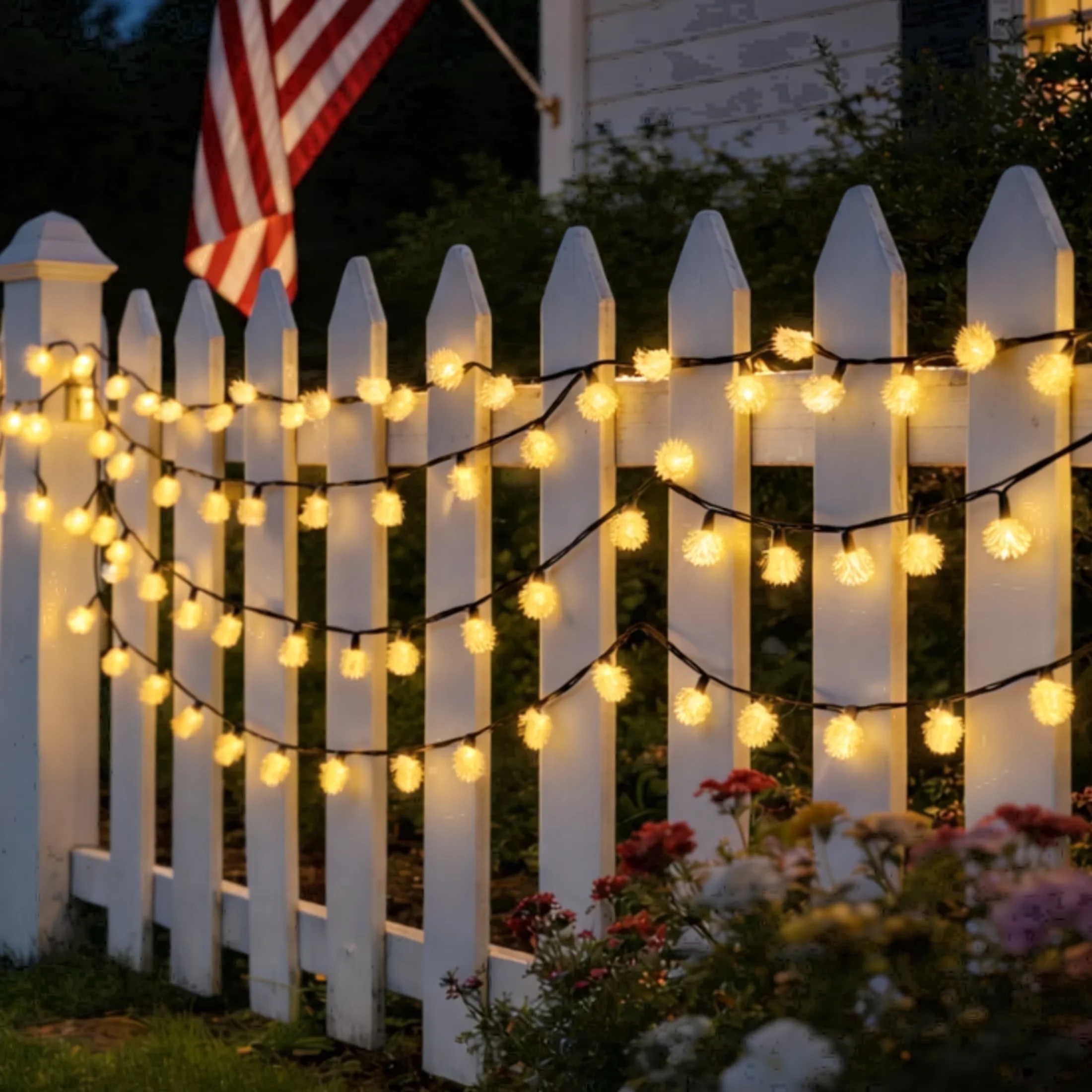 Novelty Light Versatile with LED, Solar, 100 LED Solar String Lights - Yellow for Patio, Garden Model E27EF3