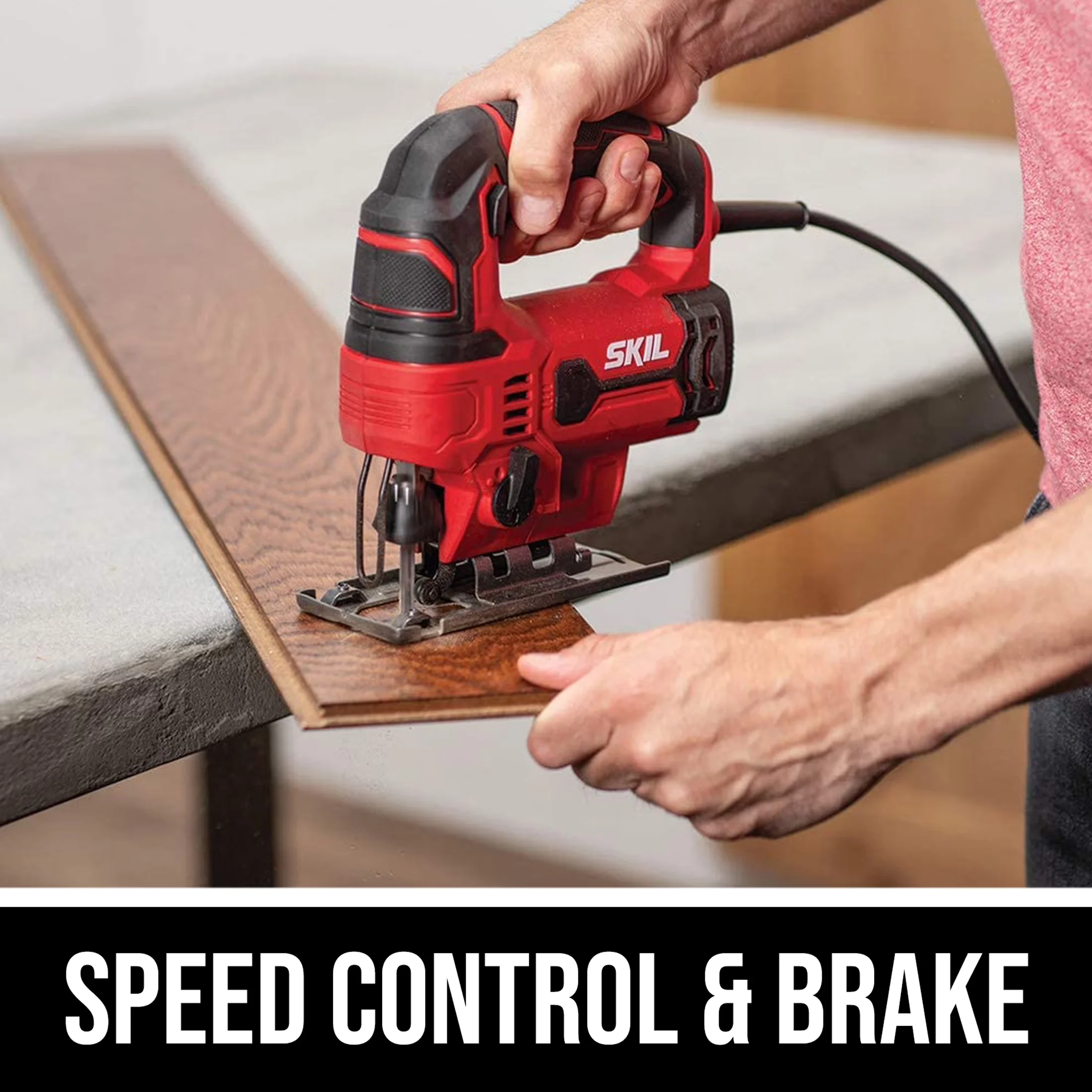 Power Saw Quality with Handheld, Ergonomic Soft Grip, Easy To Operate - Corded Model F4BDD4