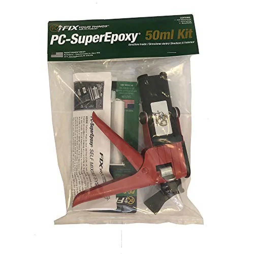 Durable Adhesives Glues In Paint Supplies Tool with Two-Part, 50ml Cartridge and PPM-50 Dispensing Gun - Gray 50 mL Model D62ED7