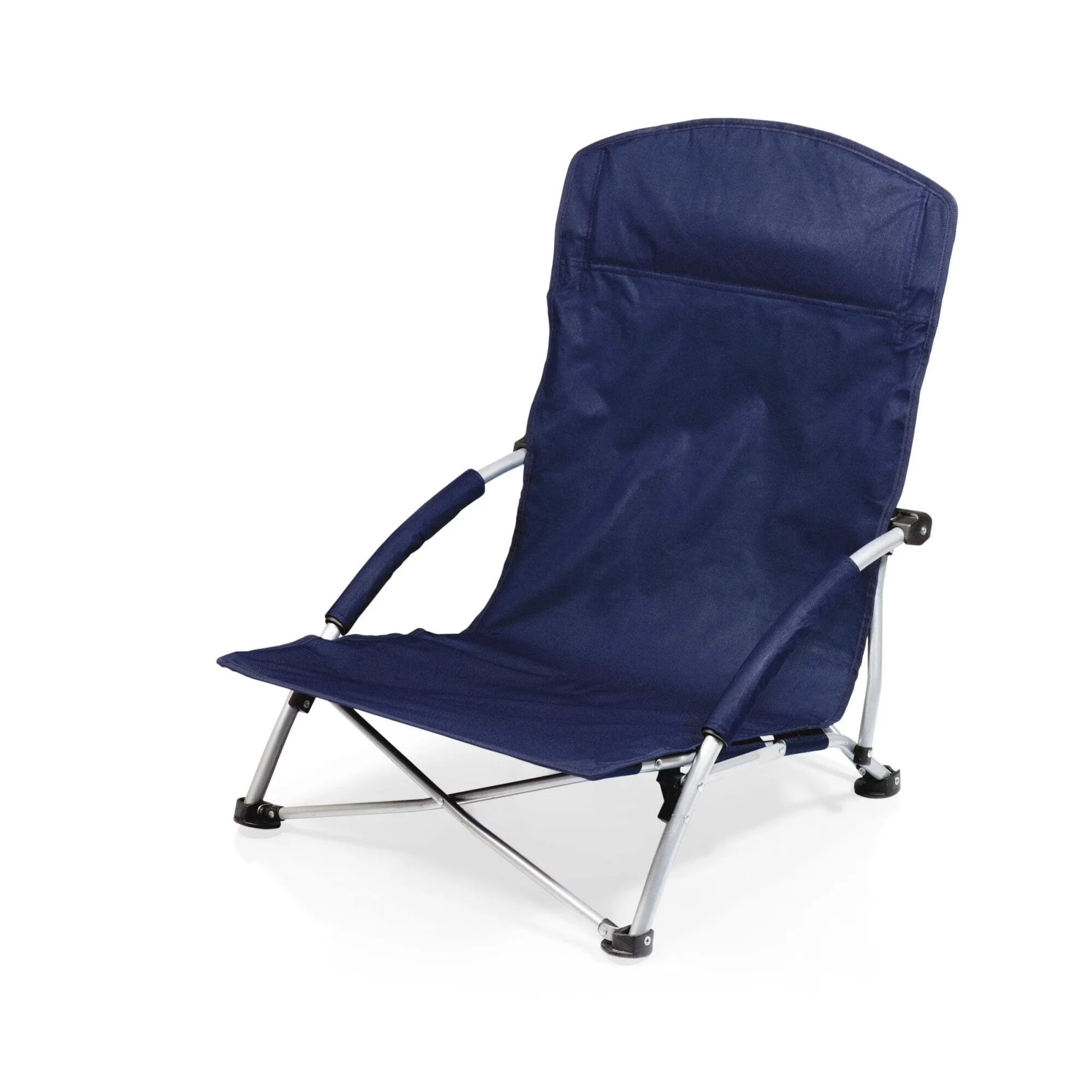 Durable Beach Chair with Folding, Tranquility, Carry Bag - Blue - Contemporary Style Model E3924D