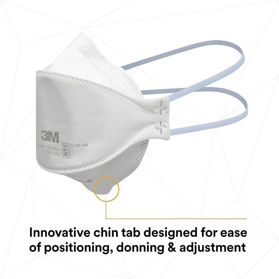 Protective Equipment Quality - N95 - Sleek Profile Model 24C7F5