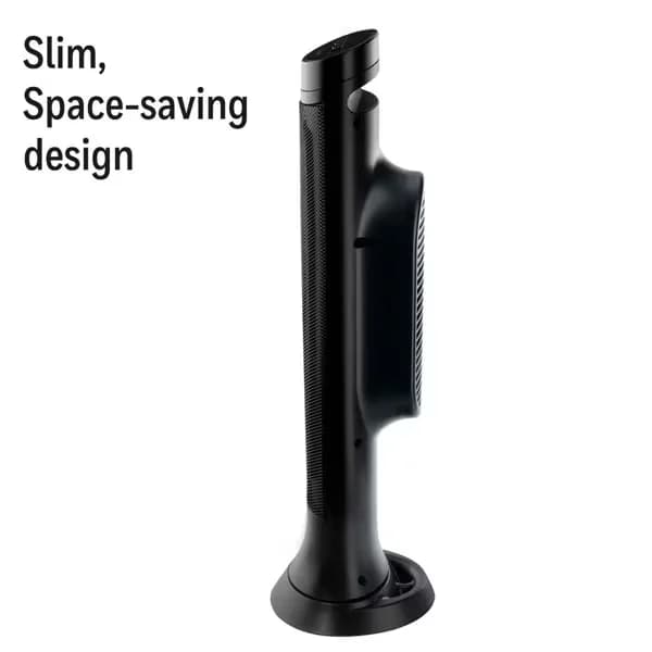Quality Portable And Electric Space Heater with Temperature Controlled, Automatic Shutoff - Black Model 8F7387
