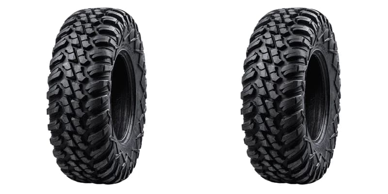 Atv Tire Reliable with Multi Surface, Smooth, Tread depth: 3/4 inch. - 33x10-15 Model 6F2B42