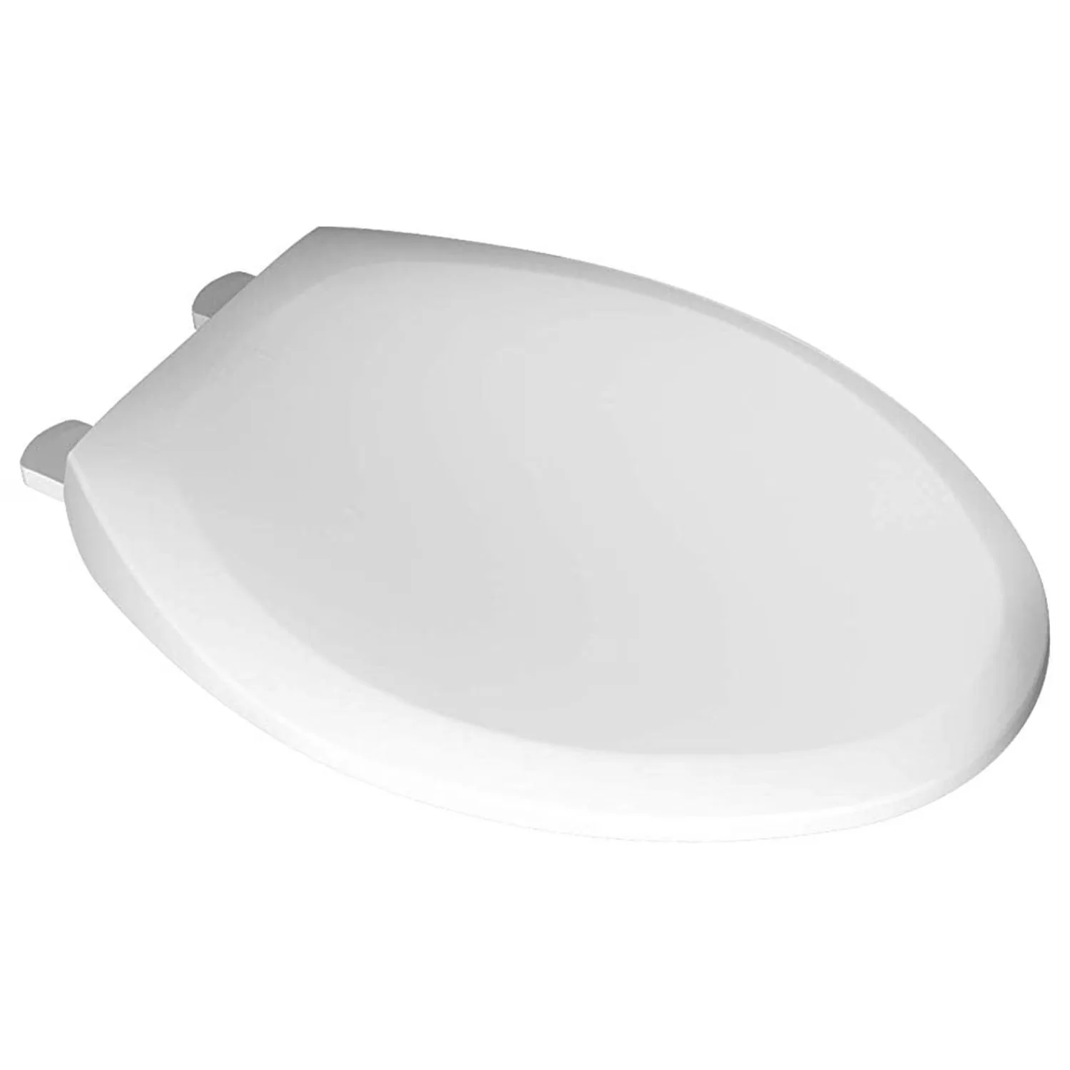 Toilet Seats And Lid Innovative with Easy To Clean, Slow-Close Lid, White - Plastic White Model D6A15B