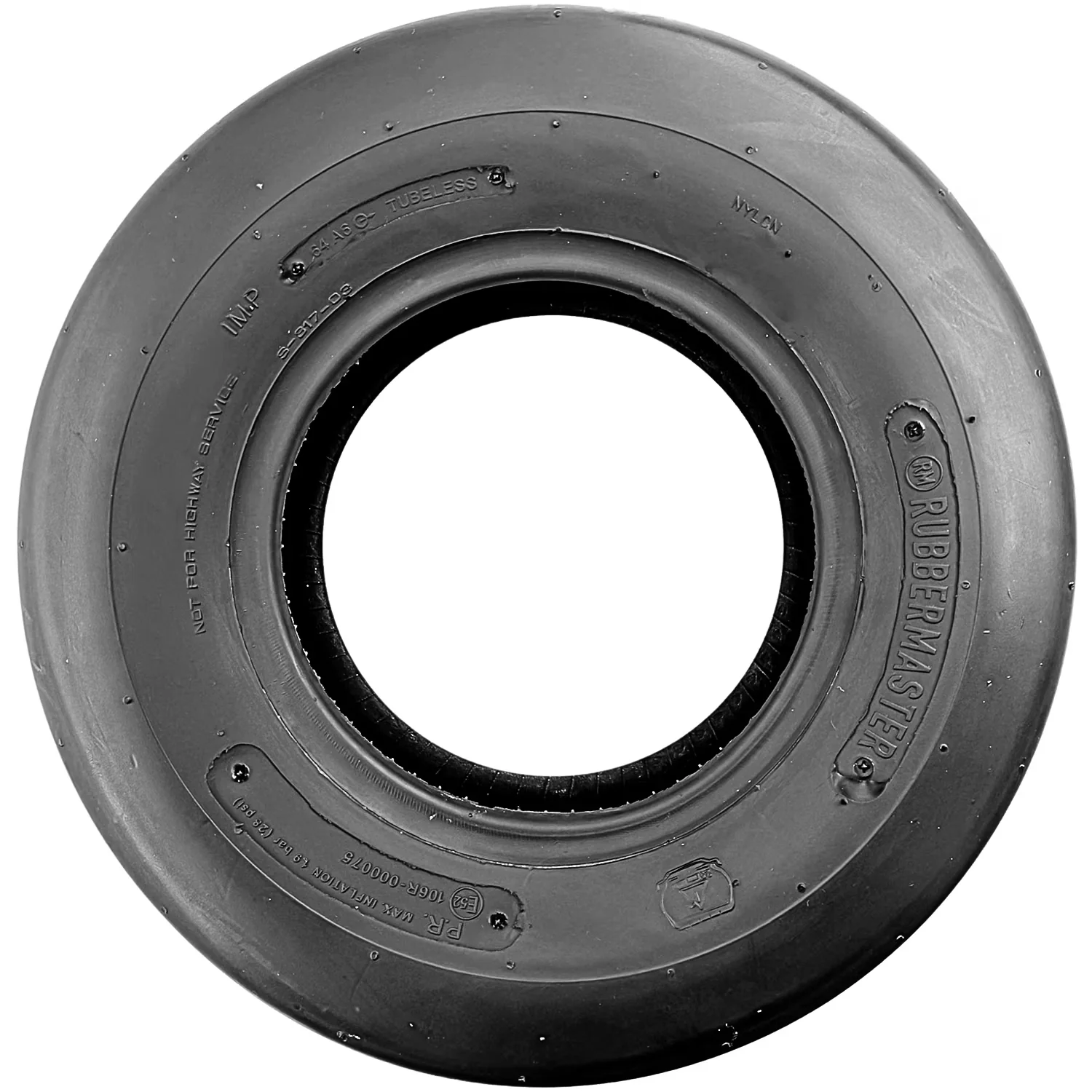 Stylish Lawn Mower Tire with Wet Or Dry, All-Weather, S317 16X6.50-8 64A6 4 Ply and Garden - Model D264DA
