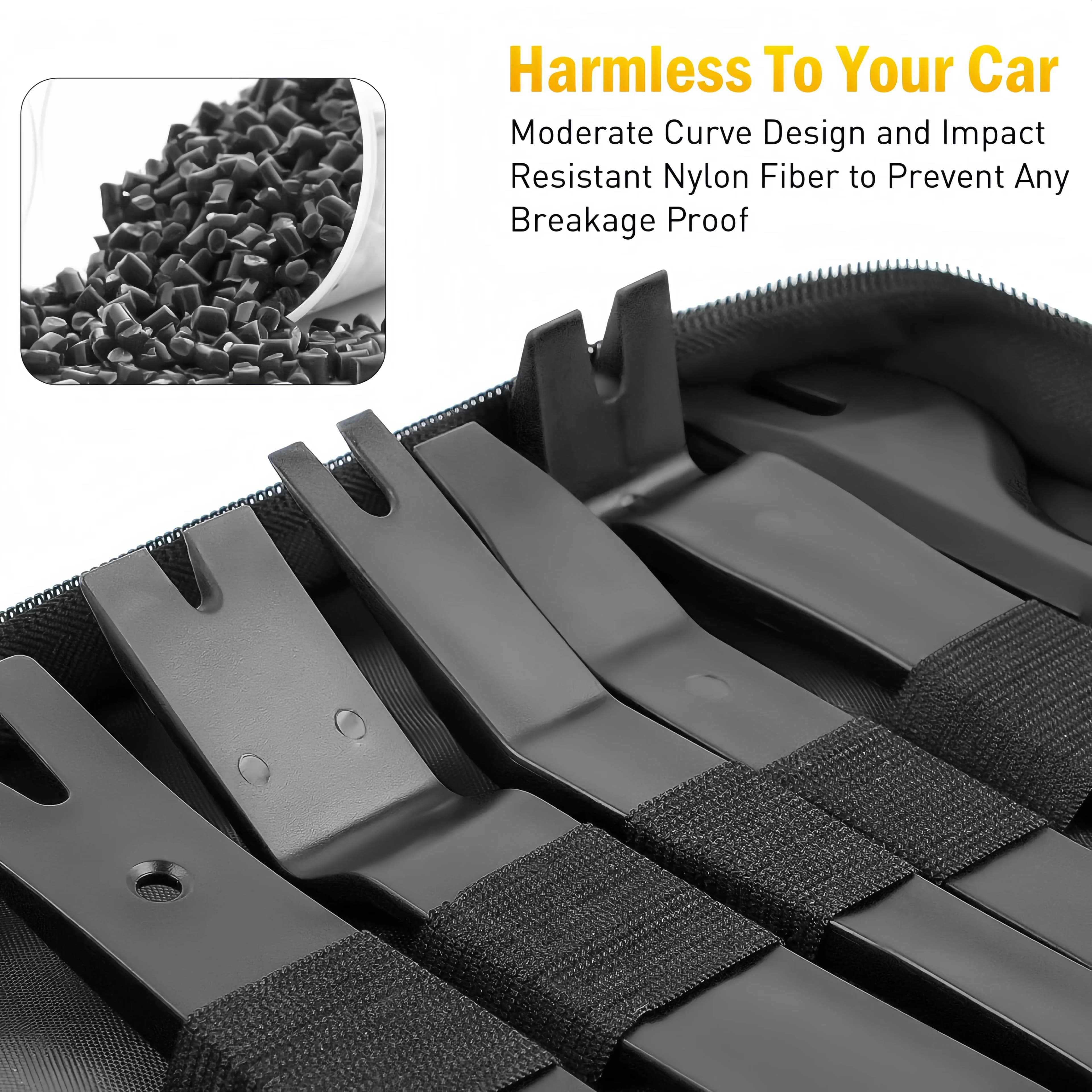 Hand Tool Set Efficient with Easy Clean, Easy Installation, Adjustable - Black Model CAFF69