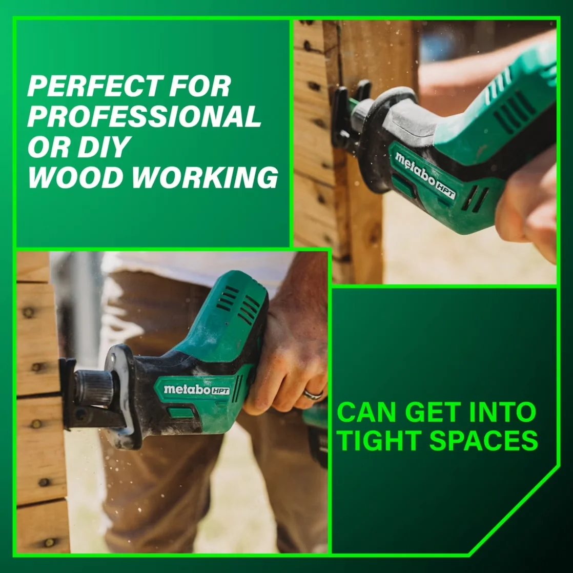 Power Saw Stylish with Battery, 18V, 18V Cordless Reciprocating - Multicolor Model B3F053