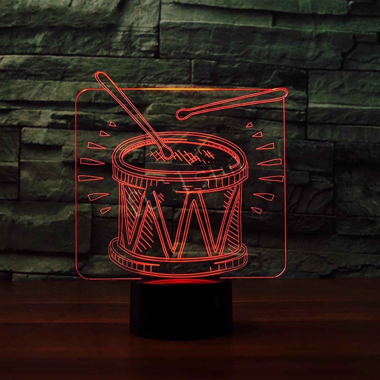 Sleek Lamp Set with LED, Battery, Usb Port - Acrylic, Abs Plastics Multicolor Model 895235