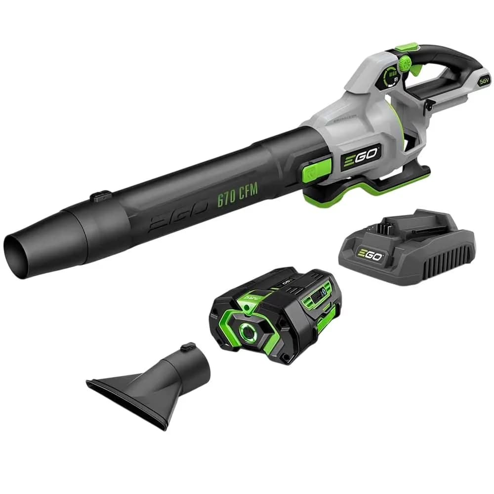 Leaf Blower Professional with Battery, 320W, IPX4 weather-resistant construction - Model C2CD85