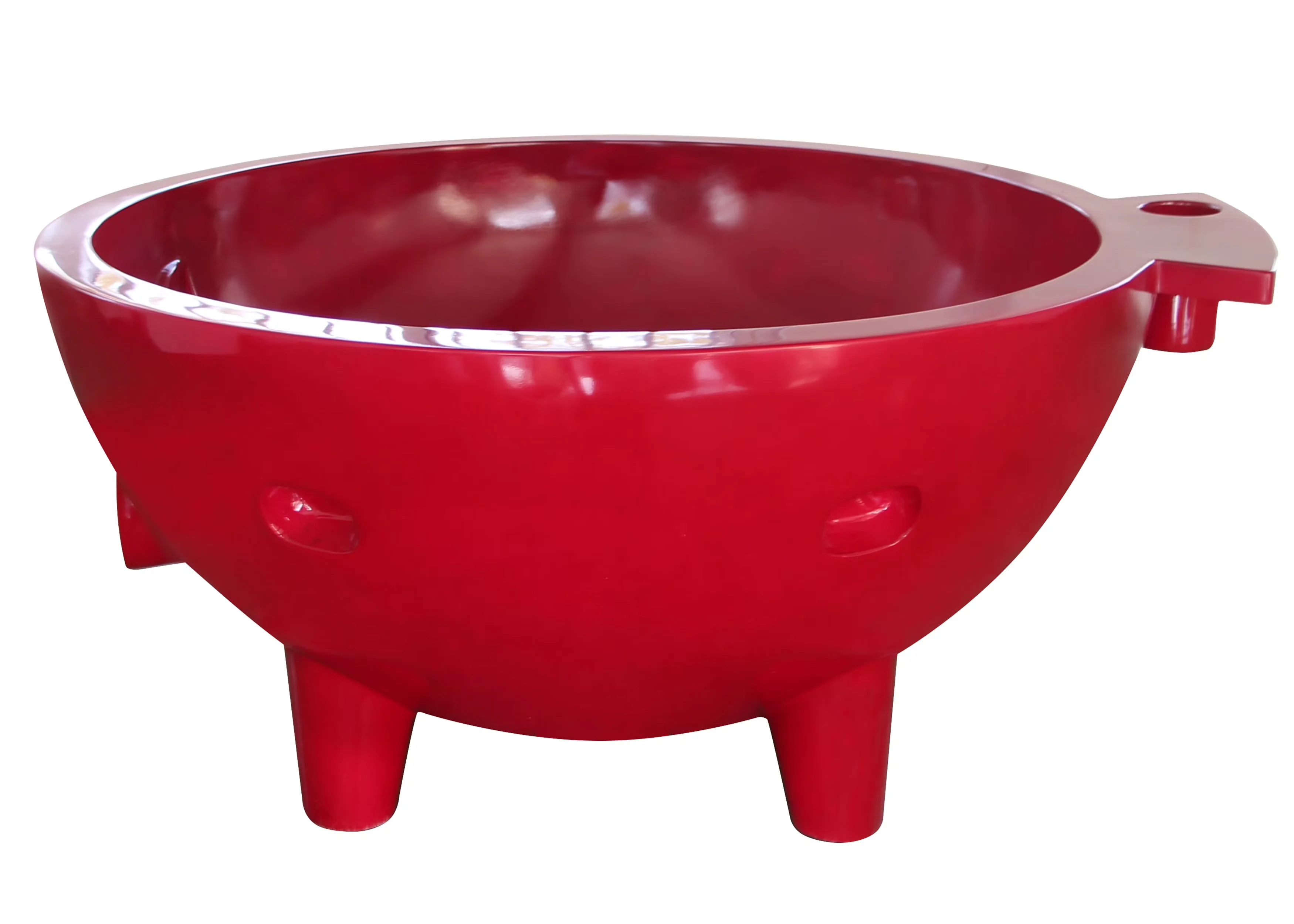 Professional Hot Tub with Portable - Red Acrylic Wine - Long-Lasting Performance Model 17152F