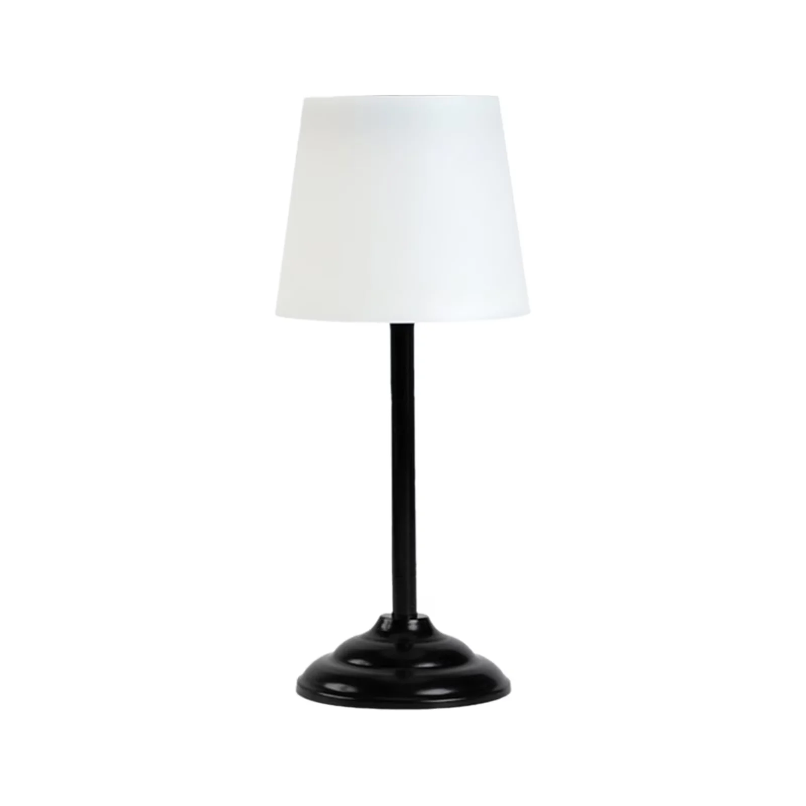 Efficient Table Lamp with LED, Solar - Black Metal for Patio, Garden Small Model C4088E