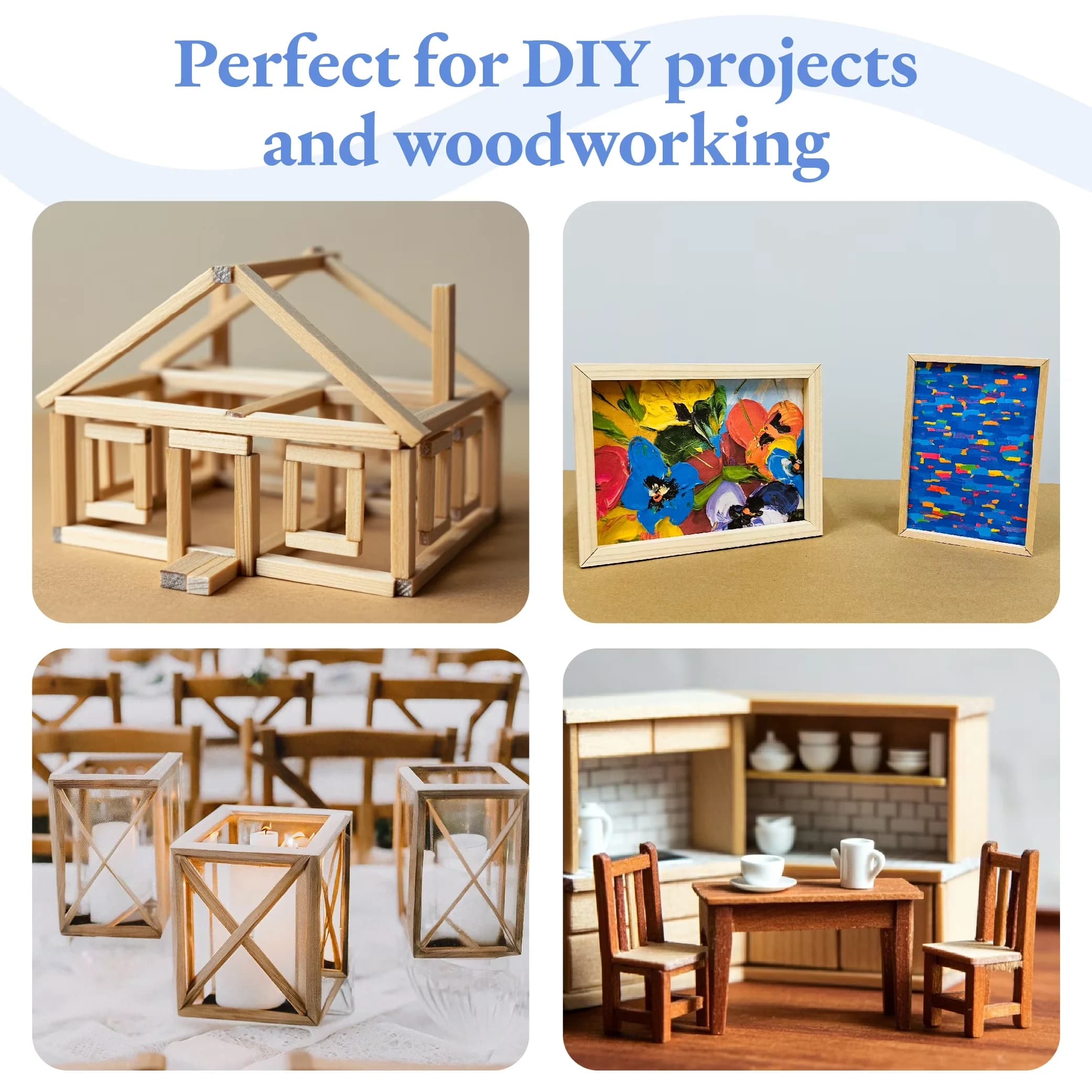 Building Material Quality - Hardwood 1/4-inch - Ergonomic Design Model B61C76