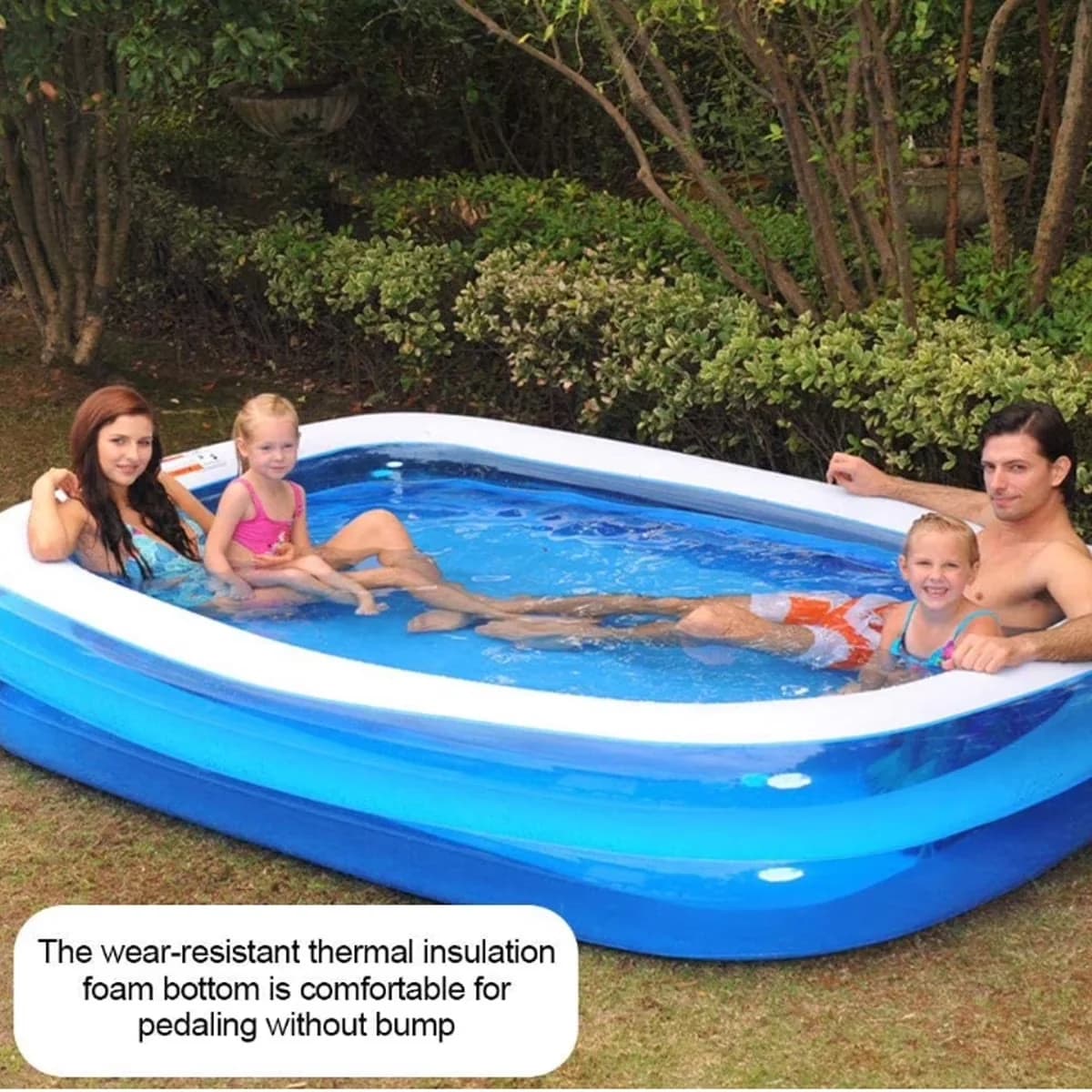Efficient Inflatable Pool with Summer Pools Kiddie, Rectangle Swimming - Model C32660