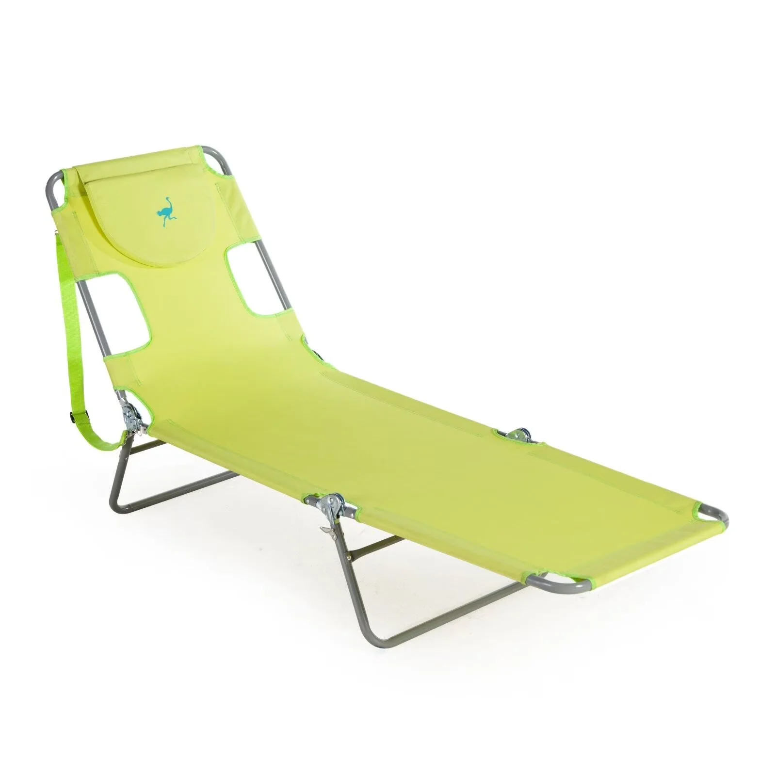 Stylish Beach Chair with Modern, Adjustable Backrest, The Original Chaise - Polyester Model 860D31