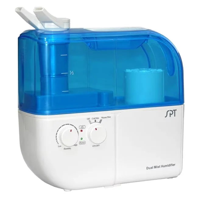 Innovative Humidifier with SU-4010A Warm & Cool Dual Mist, Color: Blue, Capacity: 4 Liters - Multicolor Model 15A9A1
