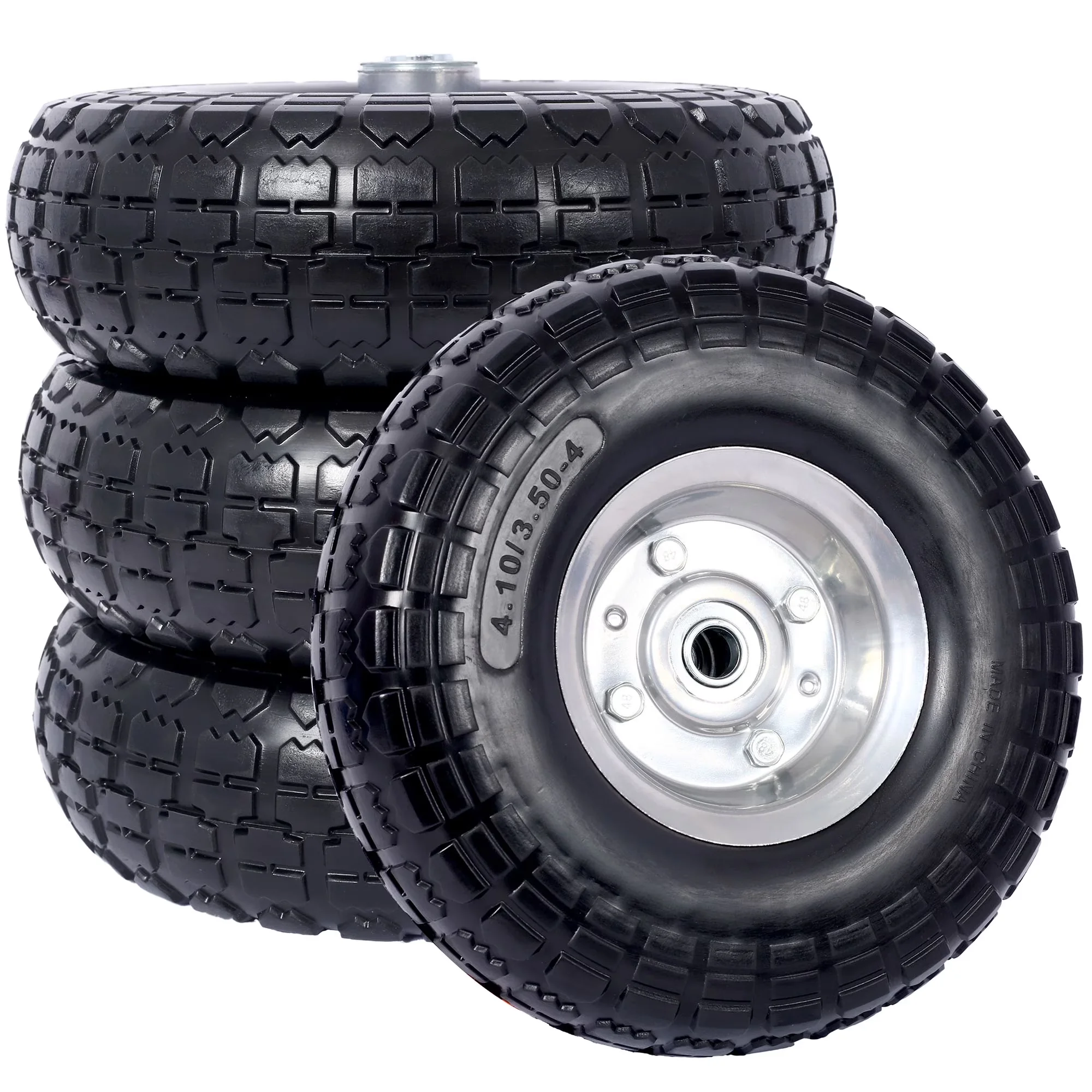 Essential Motor Home And Rv Tire with Heavy-Duty, 2.2" Offset Hub Double Sealed Bearings - Model 10295D