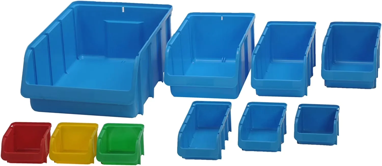 Premium Garage Storage Supply with Size 5, Blue, Bin - Blue - Heavy Duty Model 8430F9