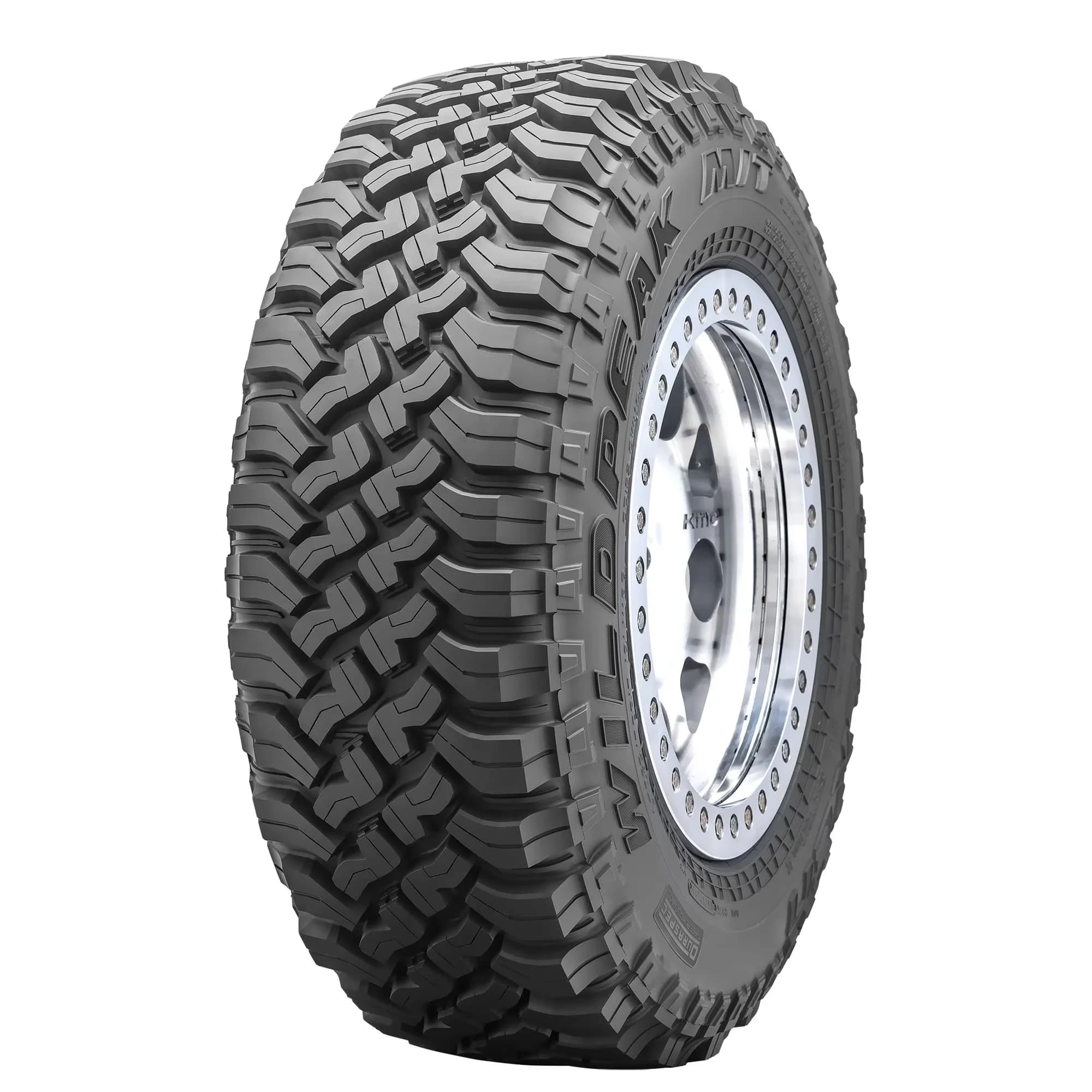 Durable Truck Tire with Fits Multiple Makes And Models, Size: LT255/85R16, Ideal for use in aired-down operation - Model 0F3133