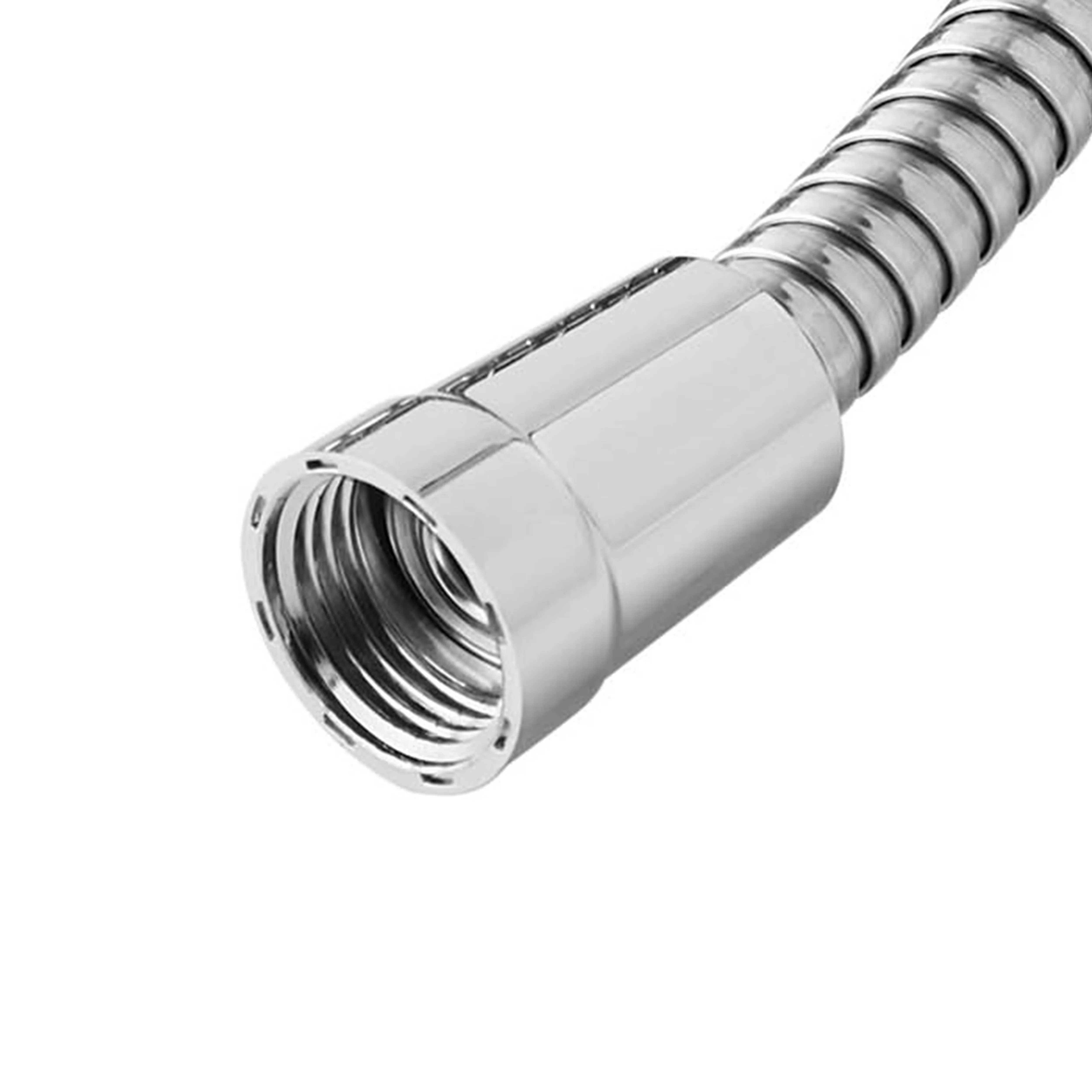 Reliable Shower Head with Easy Installation, Hardware Included, Stainless Steel Hose in Chrome - Stainless Steel, Pvc Model 7D50D6